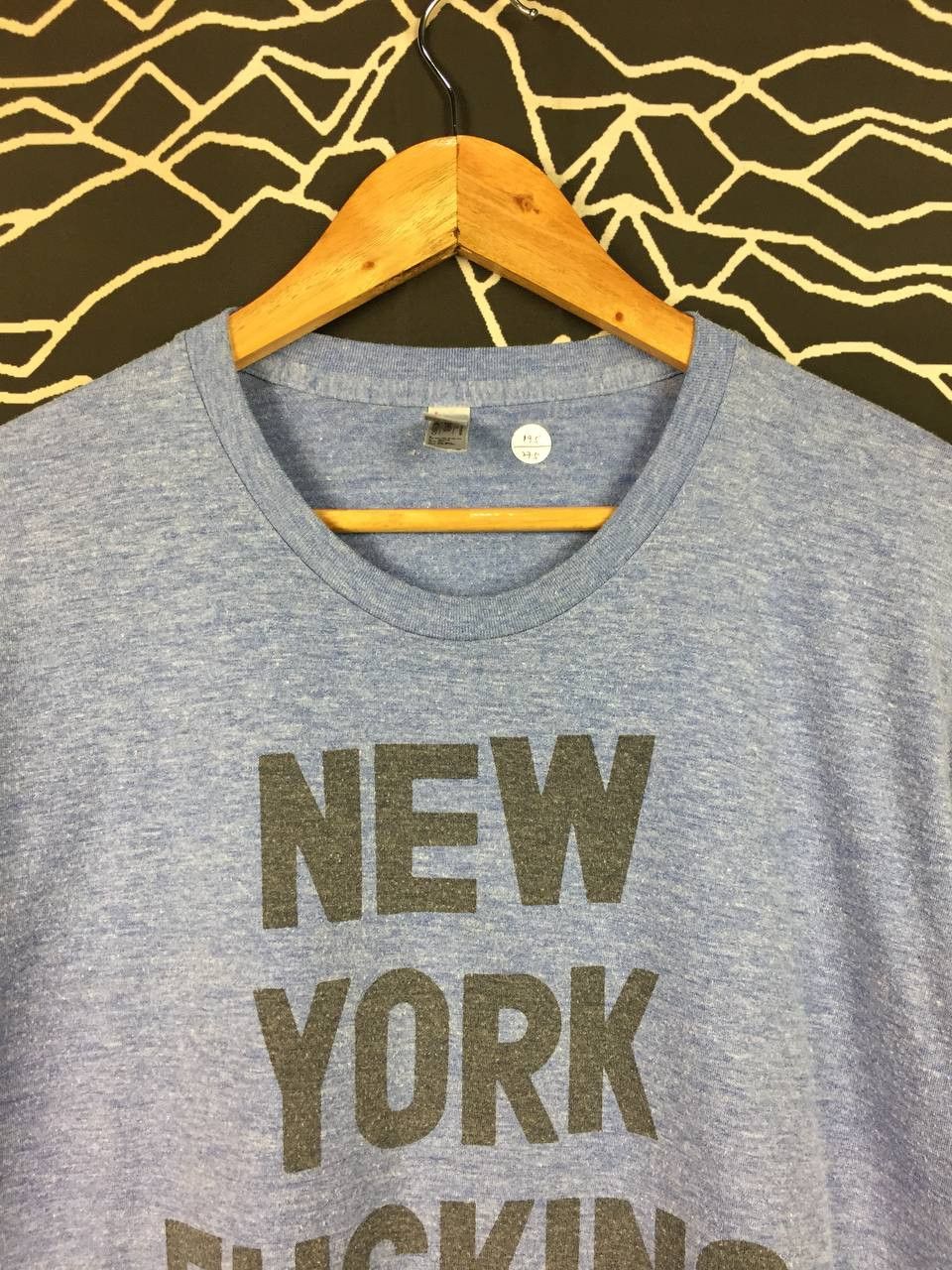 American Apparel American Apparel New York Fucking City Tri-Blend Tee Size M Size US M / EU 48-50 / 2 - 3 Thumbnail