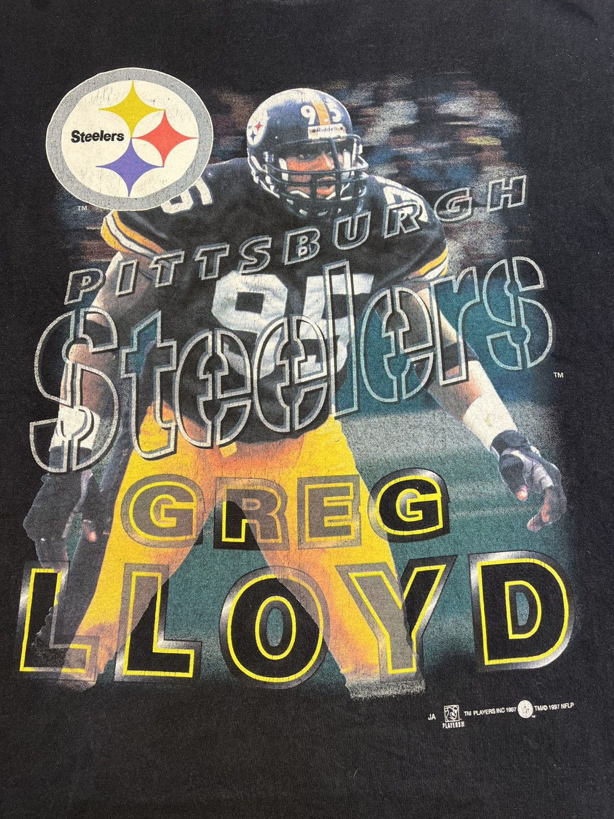NFL Vintage 90s NFL Pittsburgh Steelers Greg Lloyd Shirt Jersey Size US L / EU 52-54 / 3 - 2 Thumbnail