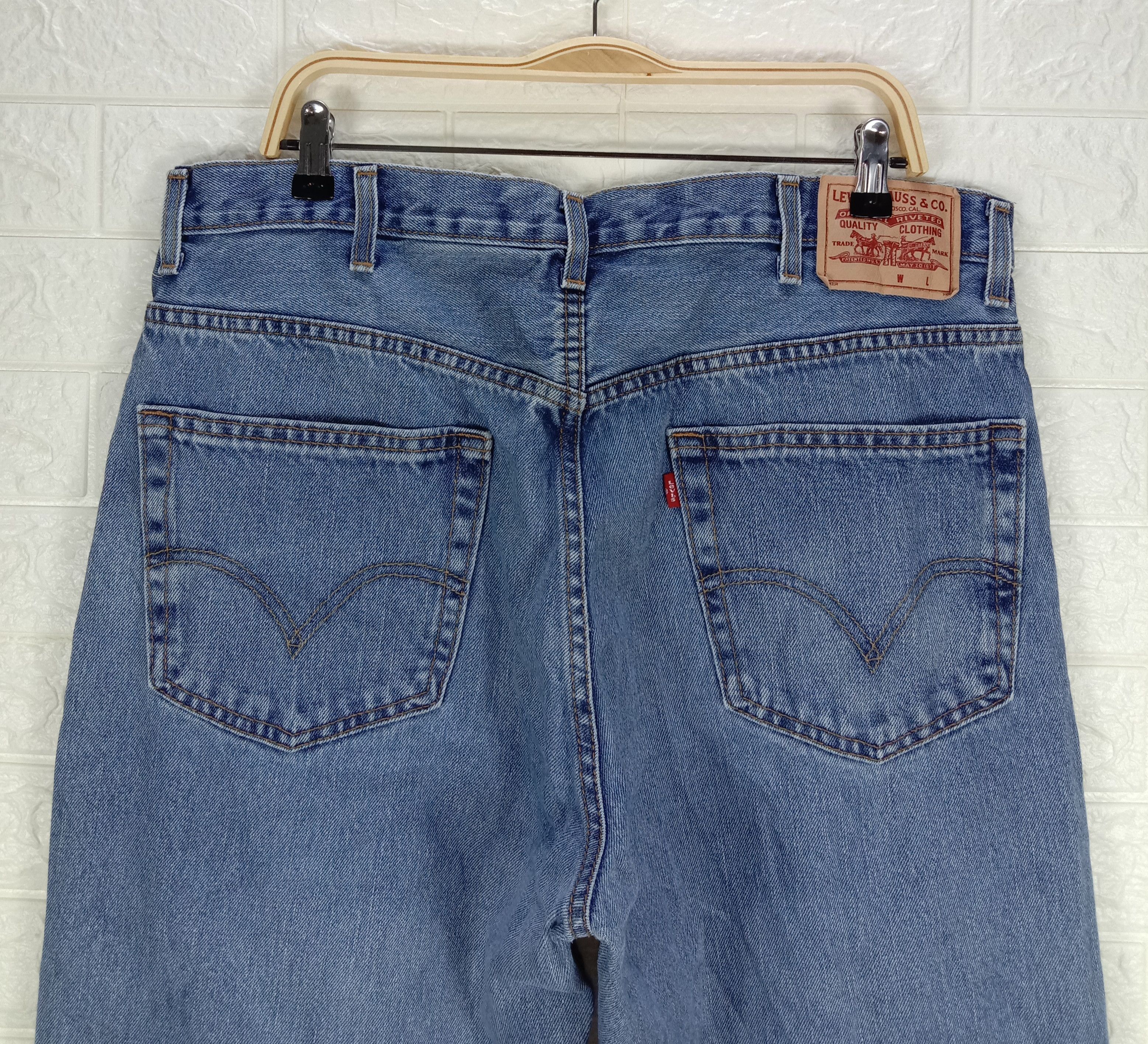 Levi's Vintage Levi's 550 Jeans Blue Wash Relaxed Fit Denim Size US 38 / EU 54 - 6 Thumbnail