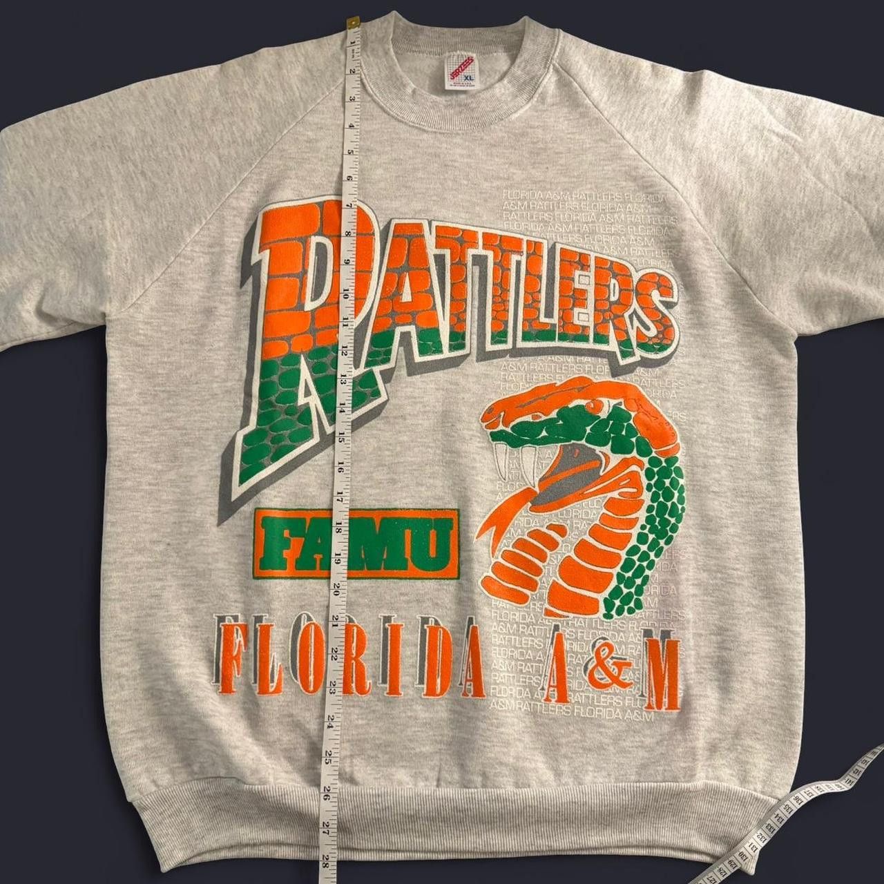 Vintage Vintage 1990s Deadstock FAMU Rattlers HBCU Crewneck Size US XL / EU 56 / 4 - 8 Thumbnail