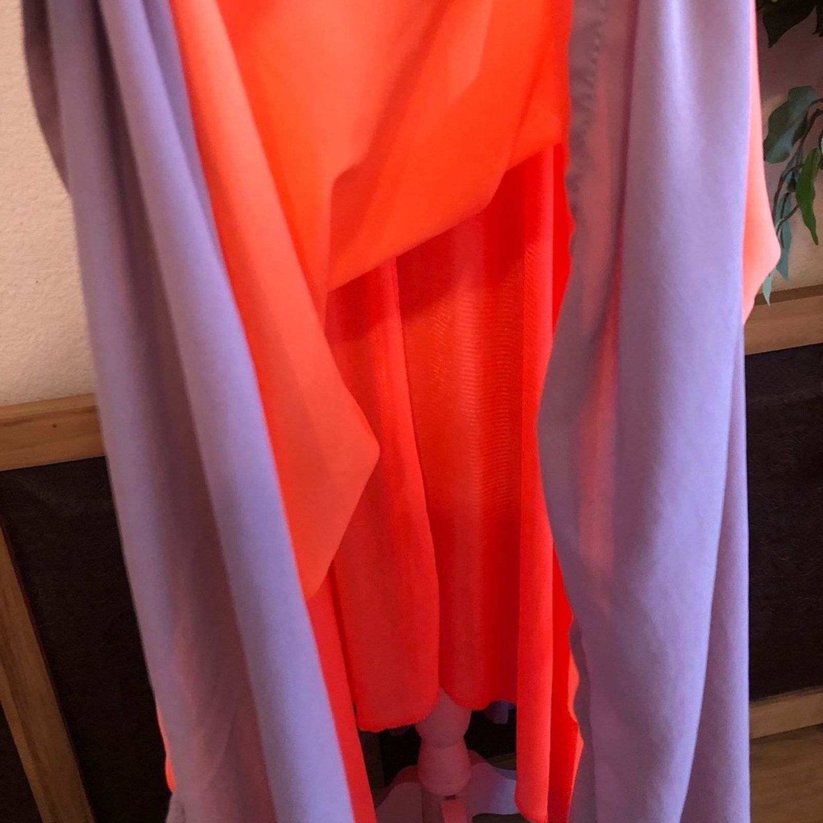 Other Leqier two tone hi low layered flowy beach dress Size S / US 4 / IT 40 - 6 Thumbnail