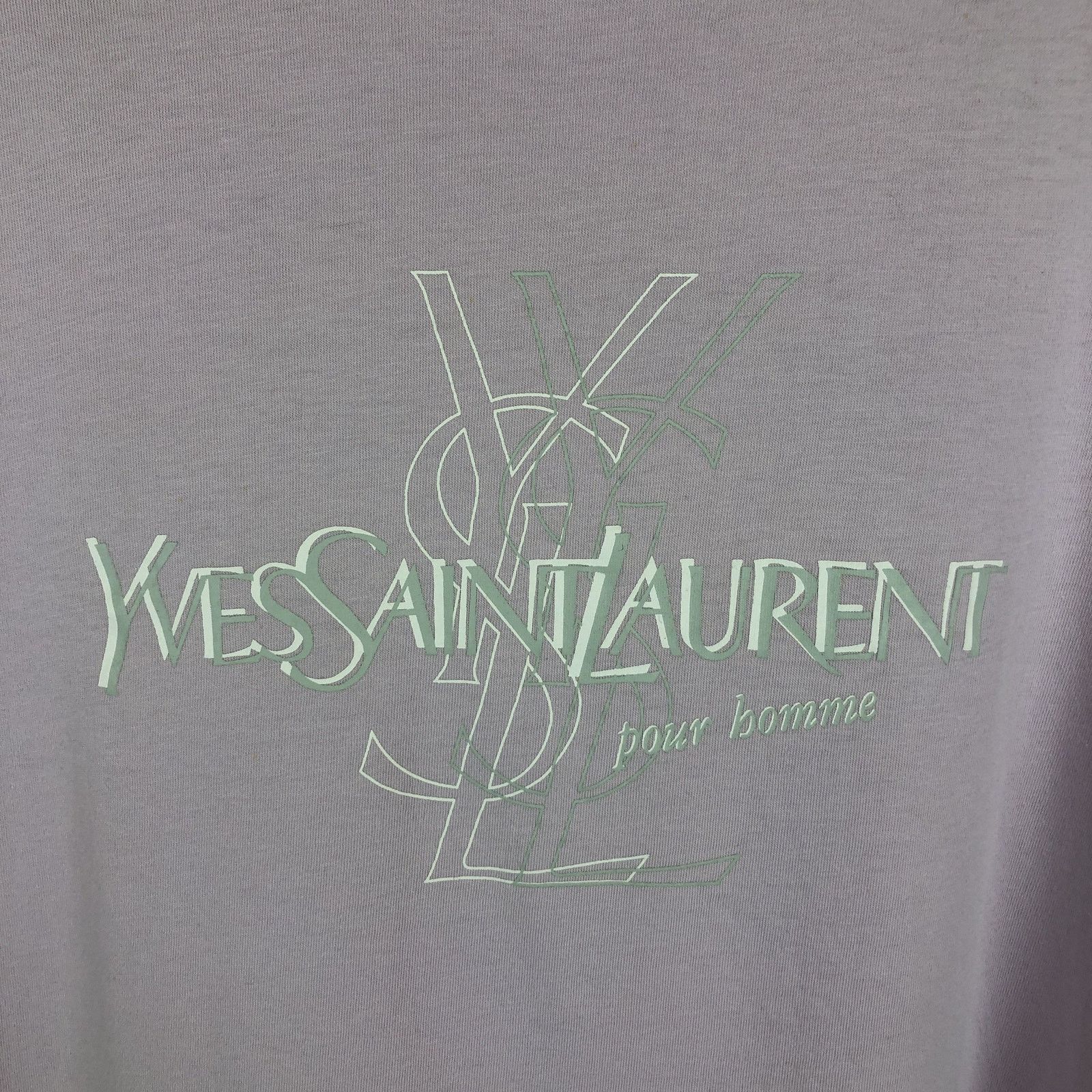 Yves Saint Laurent Vintage Yves Saint Laurent T-Shirt YSL Logo Size US M / EU 48-50 / 2 - 4 Thumbnail