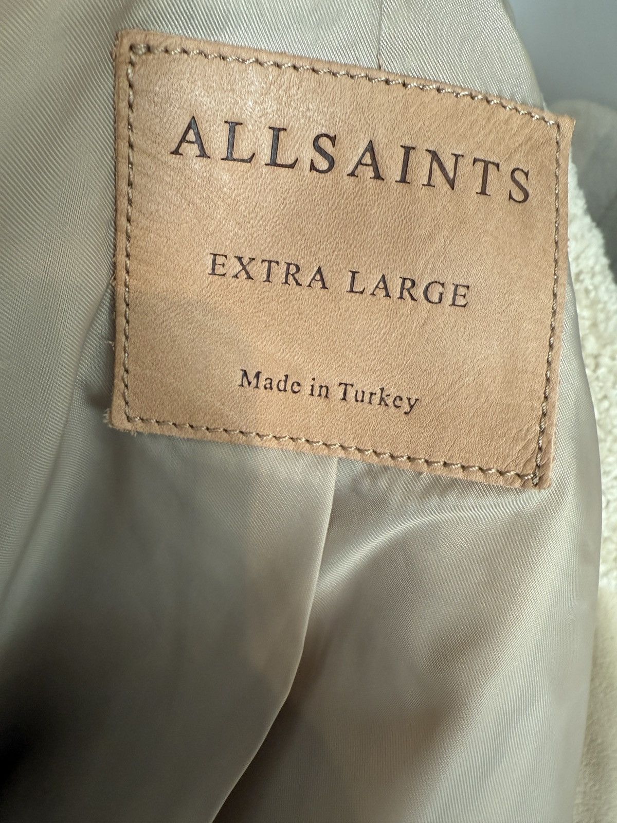 Allsaints ALLSaints Charlie Shearling Leather Bomber Jacket XL Size US XL / EU 56 / 4 - 19 Thumbnail