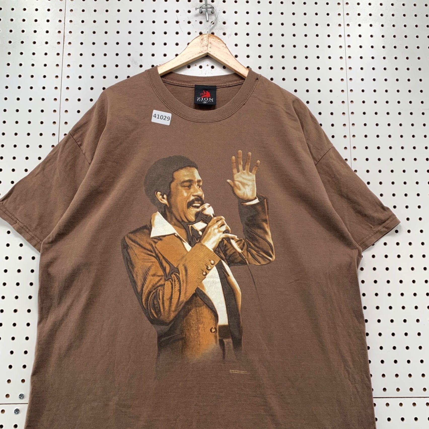 Vintage VINTAGE Richard Pryor Zion Shirt Mens 2XL Brown Comedian Short Sleeve Size US XXL / EU 58 / 5 - 4 Thumbnail