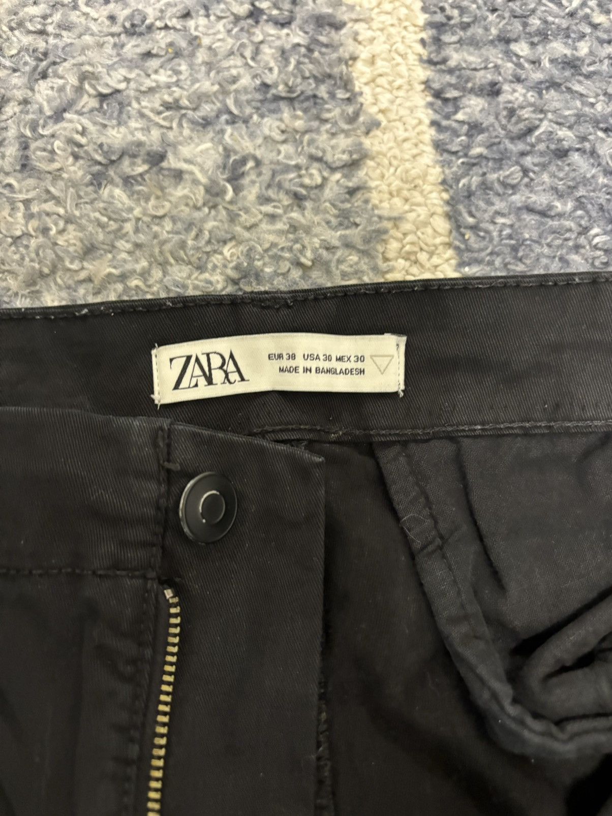 Vintage × Zara Zara Denim Cargo Pant Size US 30 / EU 46 - 3 Thumbnail