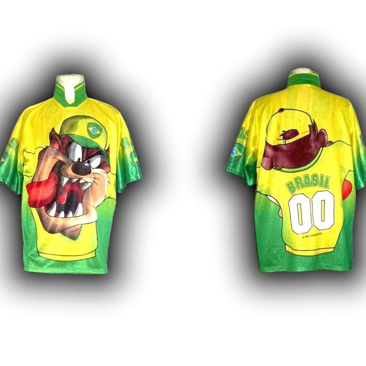 Other Fc Brazil 1998 1999 Icon Nostalgia Looney Tunes Shirt Size US XL / EU 56 / 4 - 2 Thumbnail