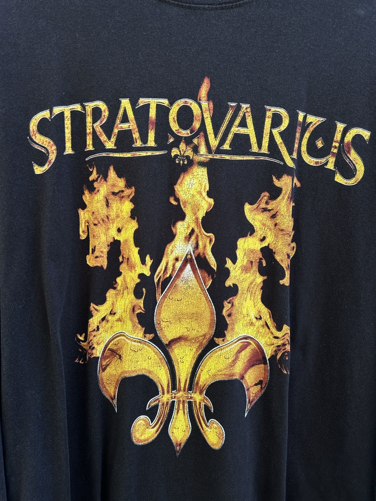 Band Tees Vintage Stratovarius 2003 Elements World Tour Long Sleeve Size US L / EU 52-54 / 3 - 2 Thumbnail
