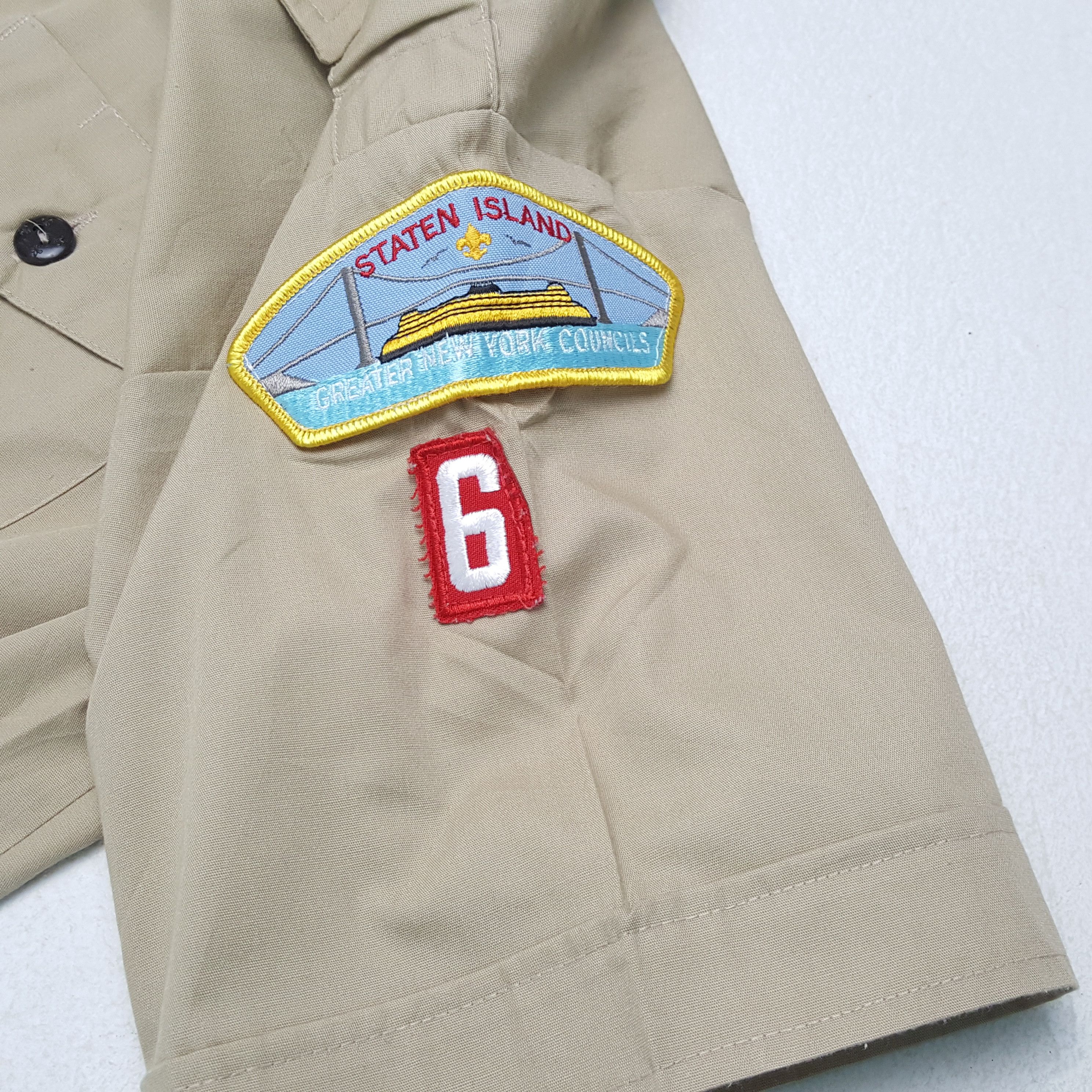 Vintage BOY SCOUT Of AMERICA Casual Uniform Shirt Size US XL / EU 56 / 4 - 5 Thumbnail