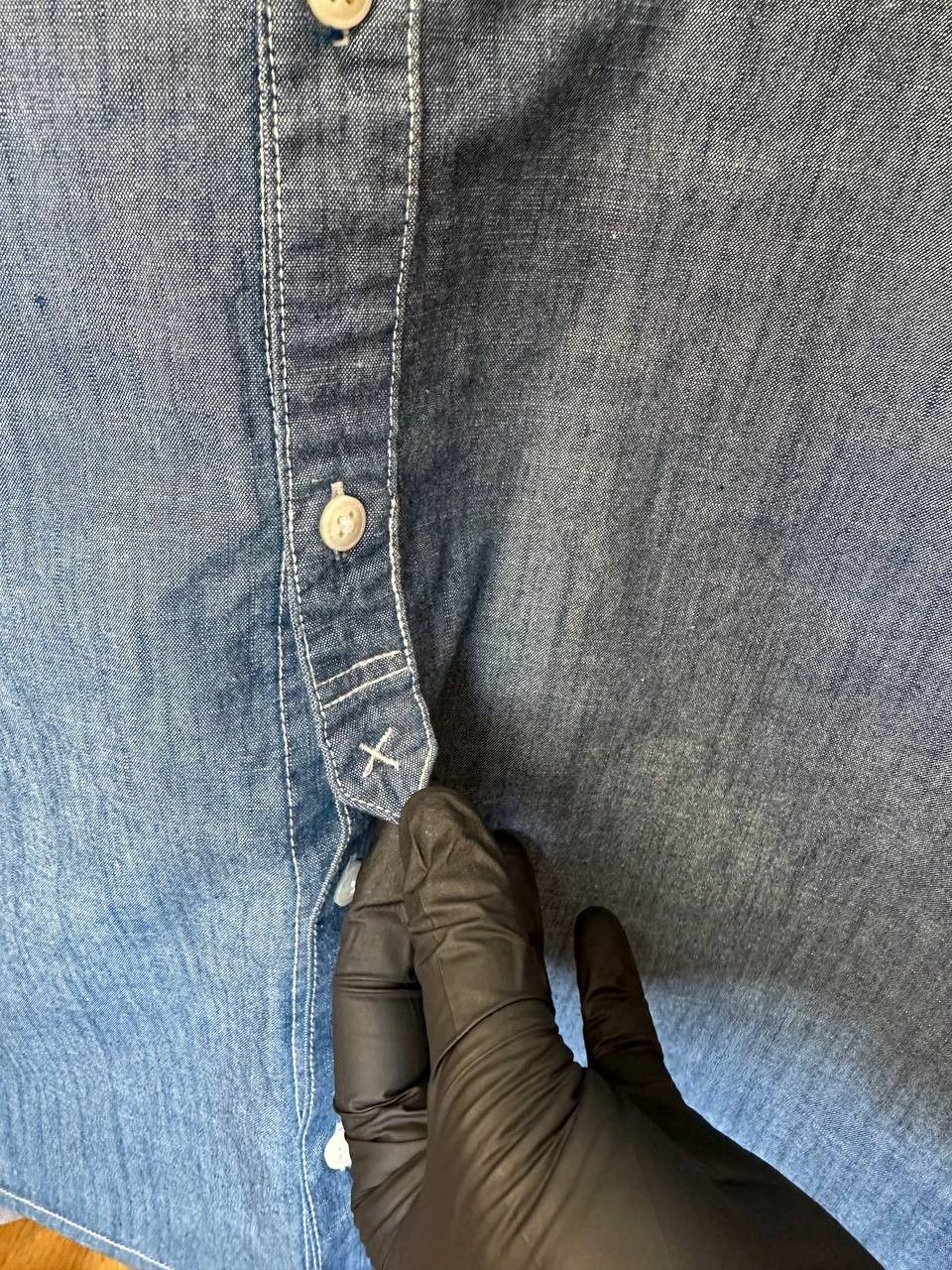 Edwin Edwin Japan Jeans Shirt Button Up Vintage LS Blue Denim Size US L / EU 52-54 / 3 - 11 Thumbnail