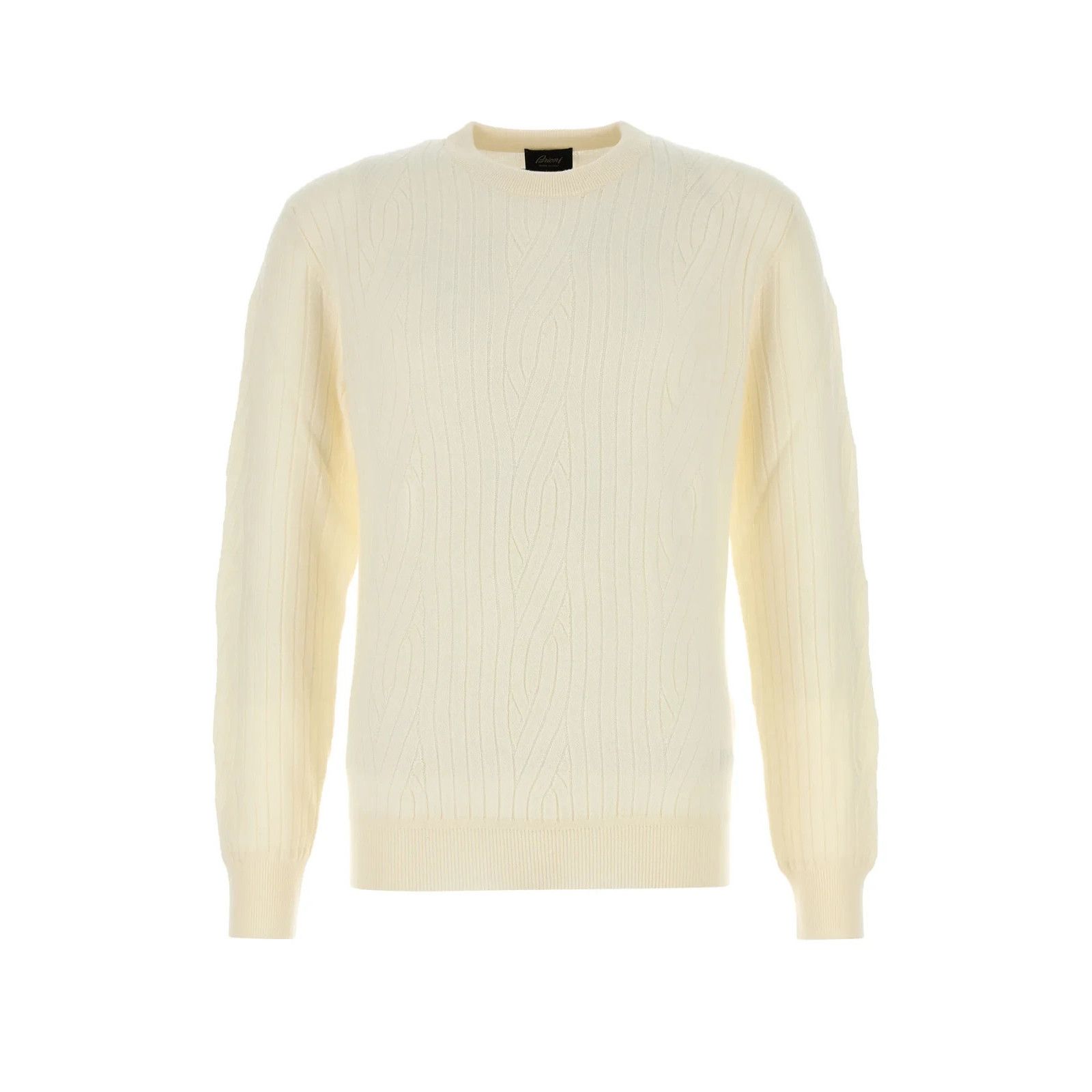 BRIONI Ivory Wool Blend Sweater New & Authentic (Men's size: