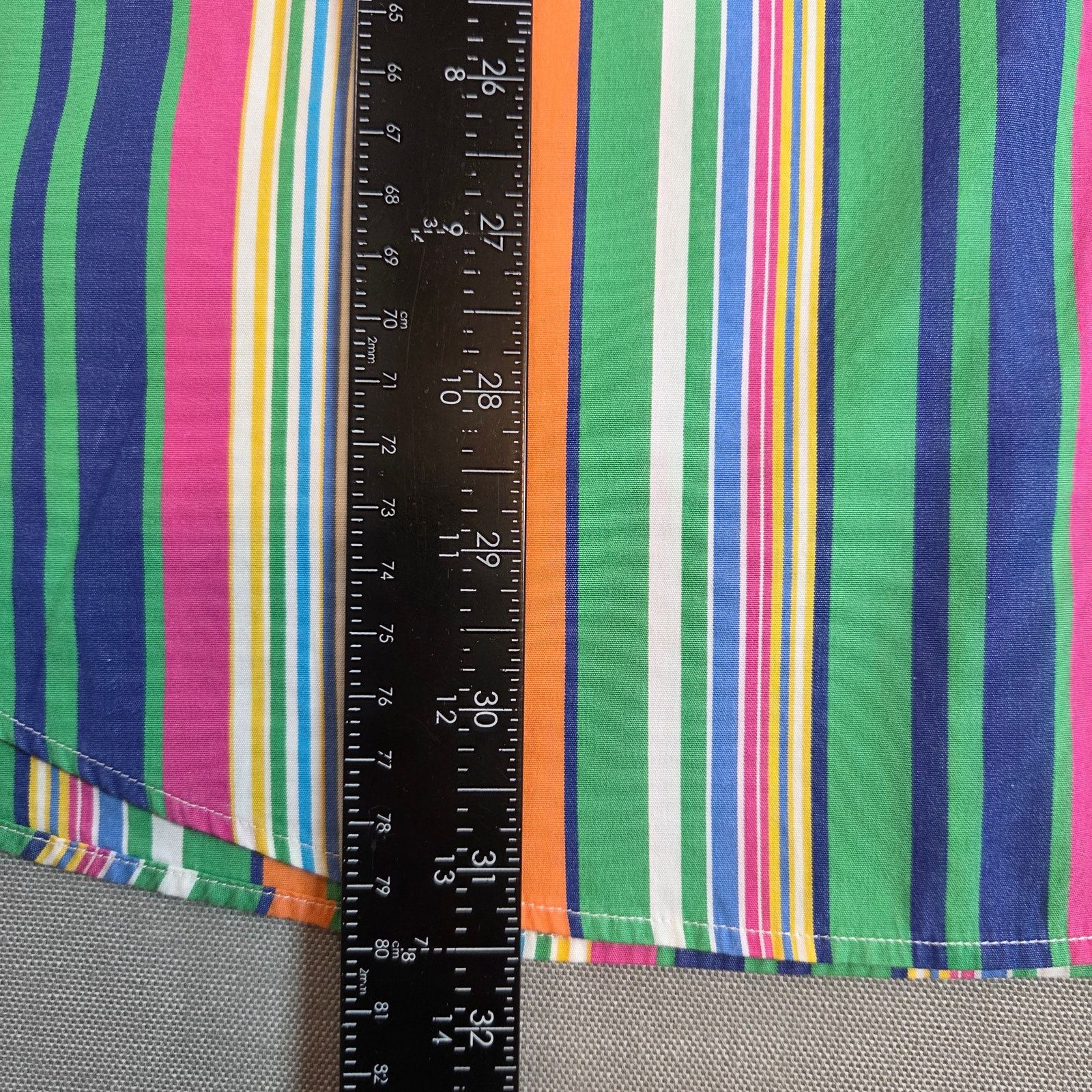 Polo Ralph Lauren Ralph Lauren Regent Fit Multicolor Stripe Shirt XL Size US XL / EU 56 / 4 - 7 Thumbnail