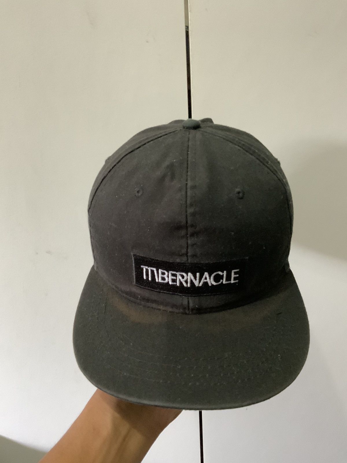 Japanese Brand Tnbernacle Spellout Black Archive Hat Size ONE SIZE - 6 Thumbnail