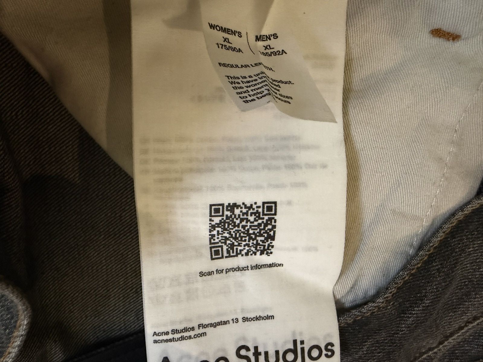 Acne Studios Acne Studios 1981 U Black Trafalgar XL Size US 34 / EU 50 - 2 Thumbnail