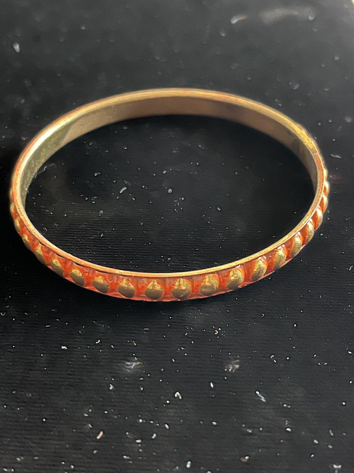 Other 6 metal bangle bracelets textured multicolored mixed media Size ONE SIZE - 3 Thumbnail