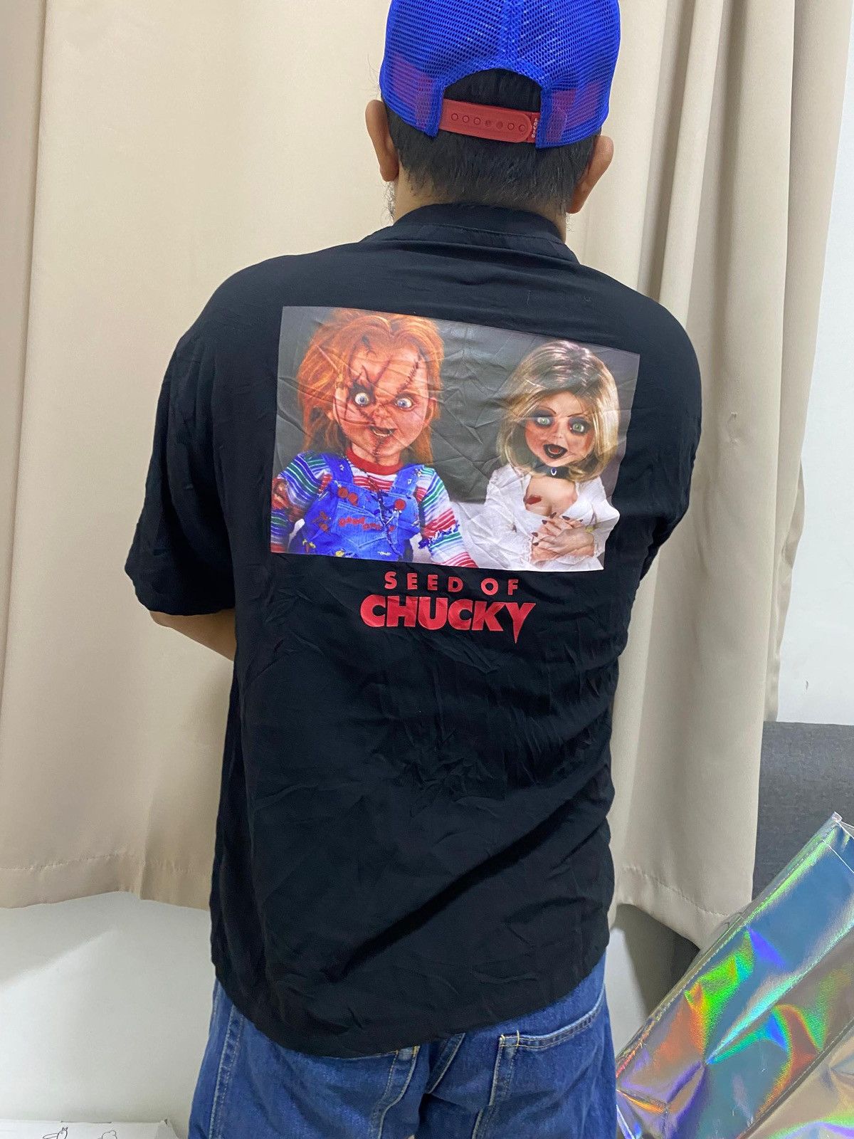 Other Seed of Chucky Vintage Horror Shirt – Size US L / EU 52-54 / 3 - 1 Thumbnail