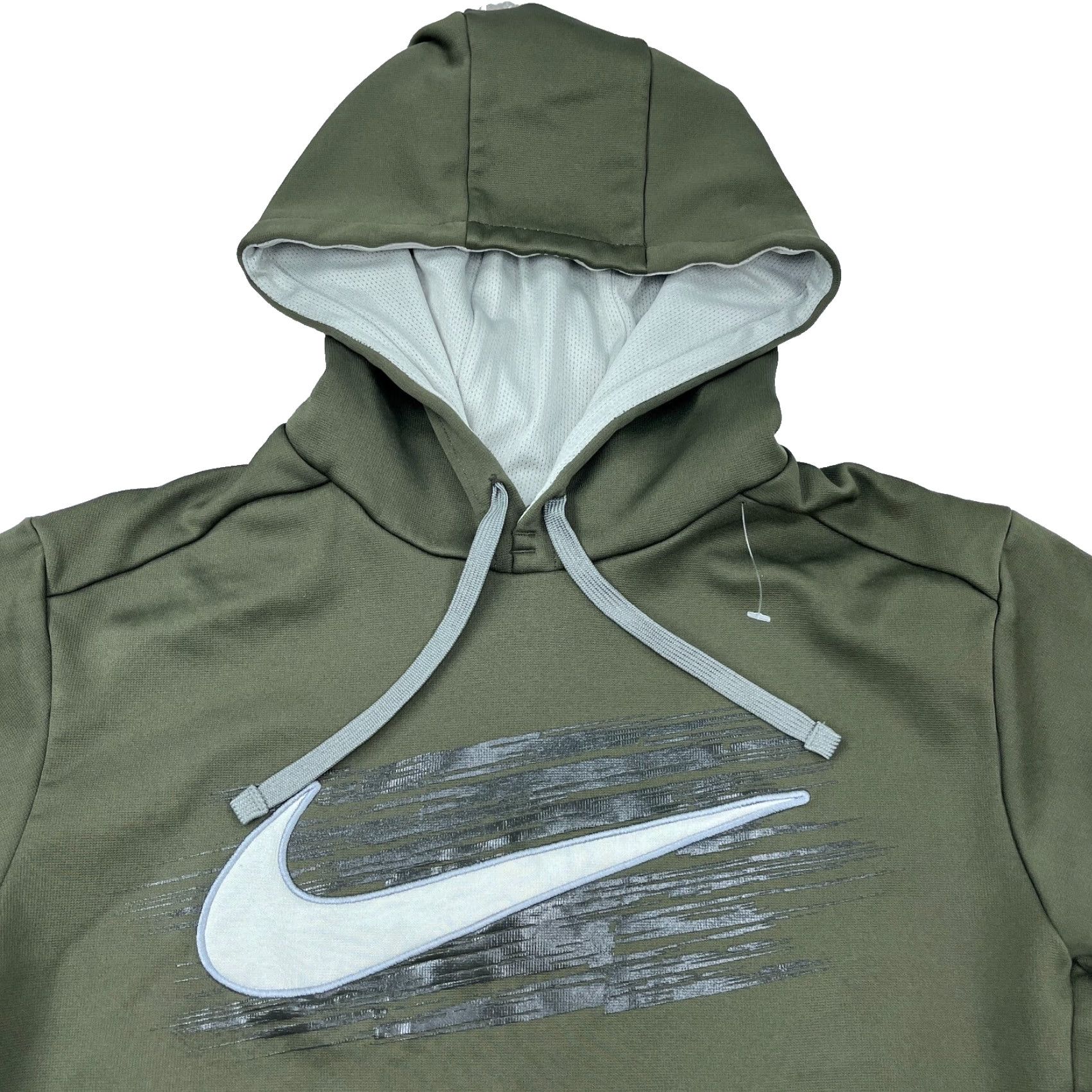 Nike Nike Hoodie Men M Green Sweatshirt Therma Fit Swoosh Logo Graphic Print Pullover All Seasons Hooded Lightweight Moisture Wicking Pockets Nike Therma Size US M / EU 48-50 / 2 - 4 Thumbnail