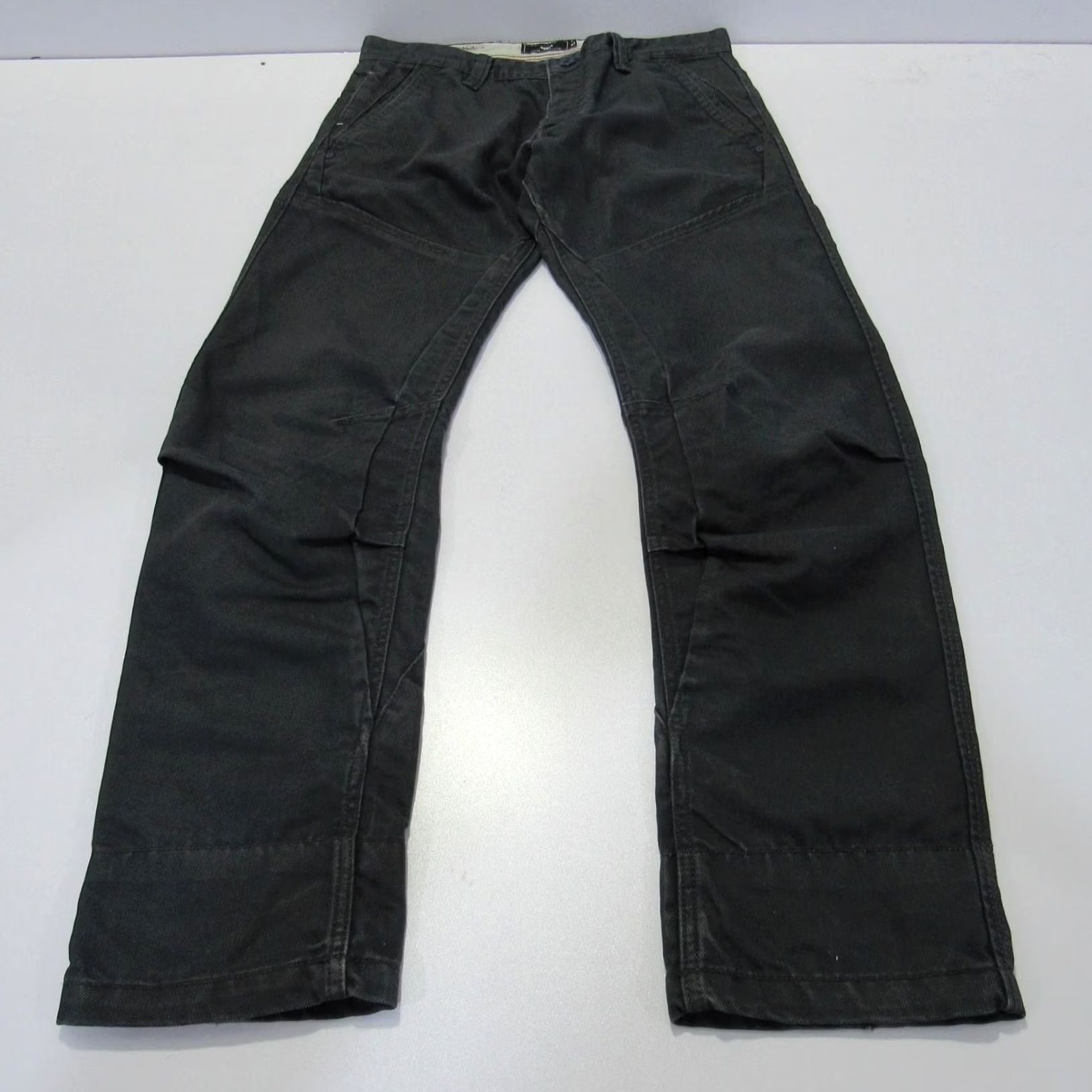 Celio CELIO Mens Slim Fit Straight Leg Jeans Black Waist 32 / 32 SKU Y12917 Size US 32 / EU 48 - 4 Thumbnail
