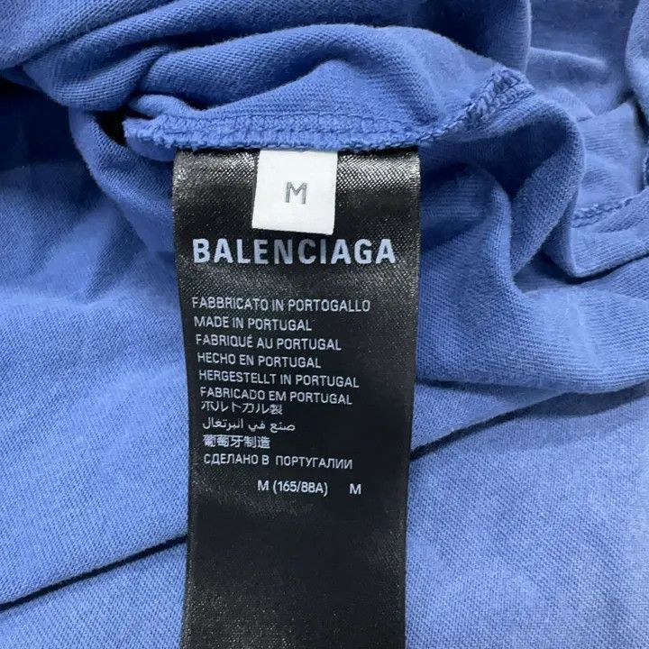 Balenciaga Balenciaga Faded Logo T-Shirt Short Sleeve 0079-2507 Size US M / EU 48-50 / 2 - 4 Thumbnail