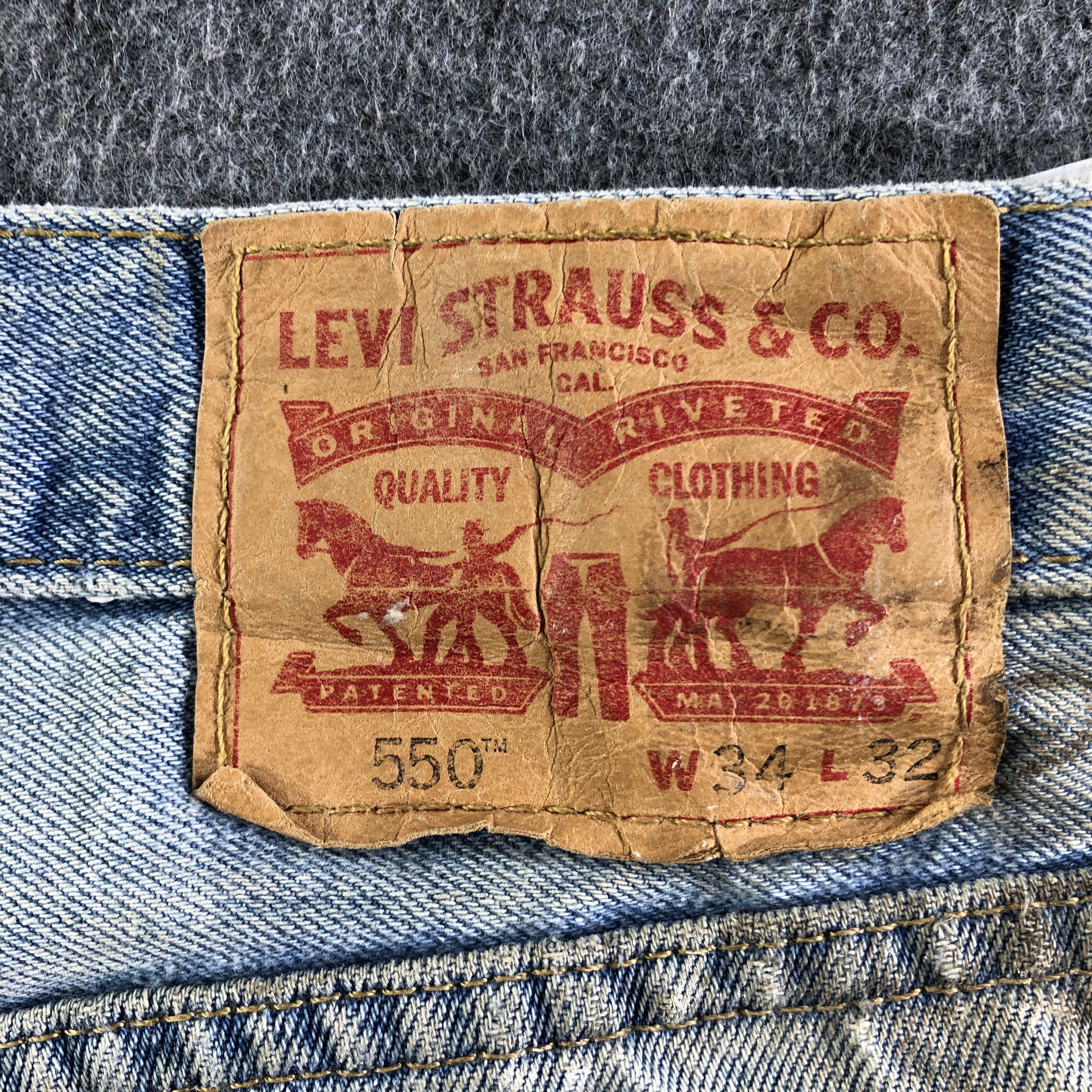 Levi's Vintage Levis 550 Jeans-J4429 Size US 35 - 5 Thumbnail