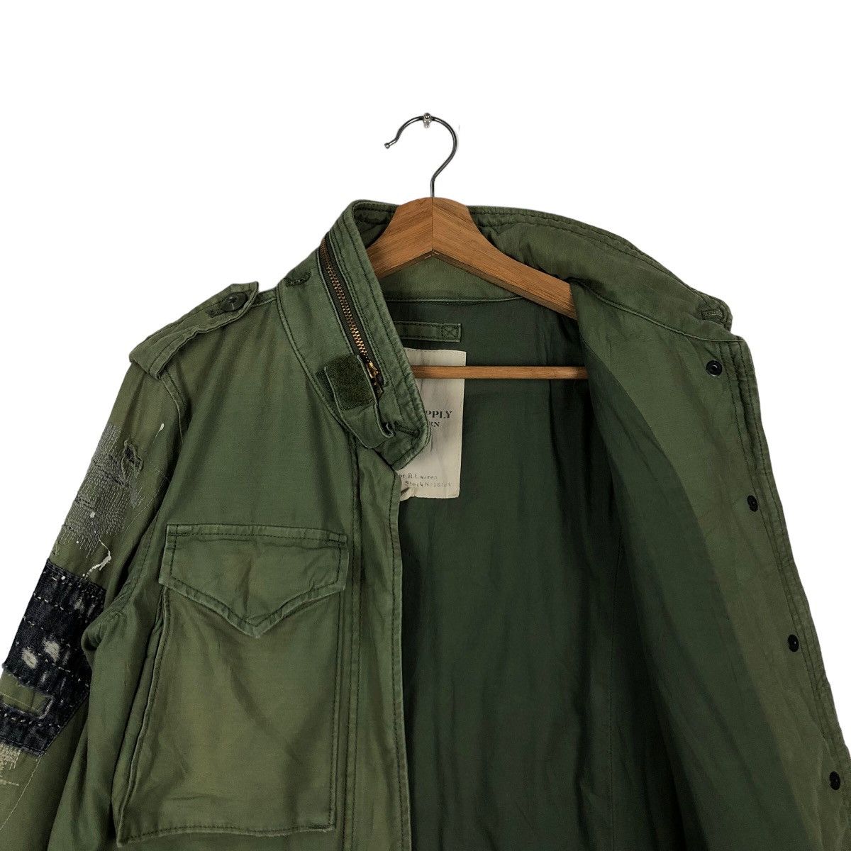 Japanese Brand 🔥90’s DENIM & SUPPLY RALPH LAUREN CARGO JACKET MULTI POCKET Size US XXS / EU 40 - 9 Thumbnail