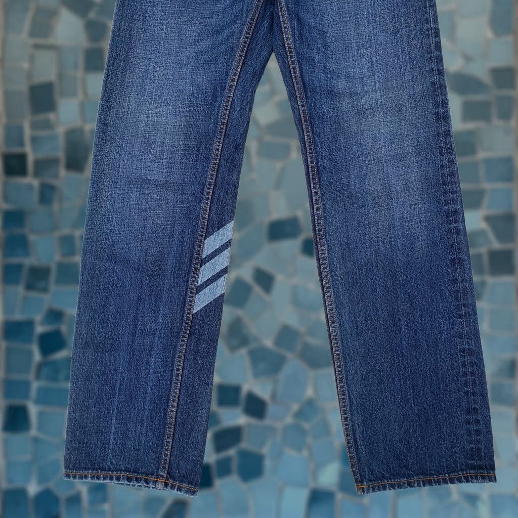 Y-3 Y-3 Denim Jeans Relaxed Fit Pocket Pants Logo Blue 30R | Grailed