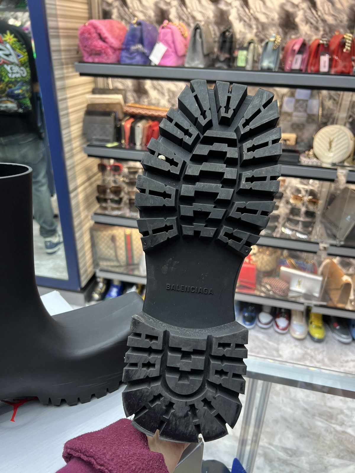 Balenciaga Balenciaga Trooper Rubber Boots Size US 11 / EU 44 - 11 Thumbnail