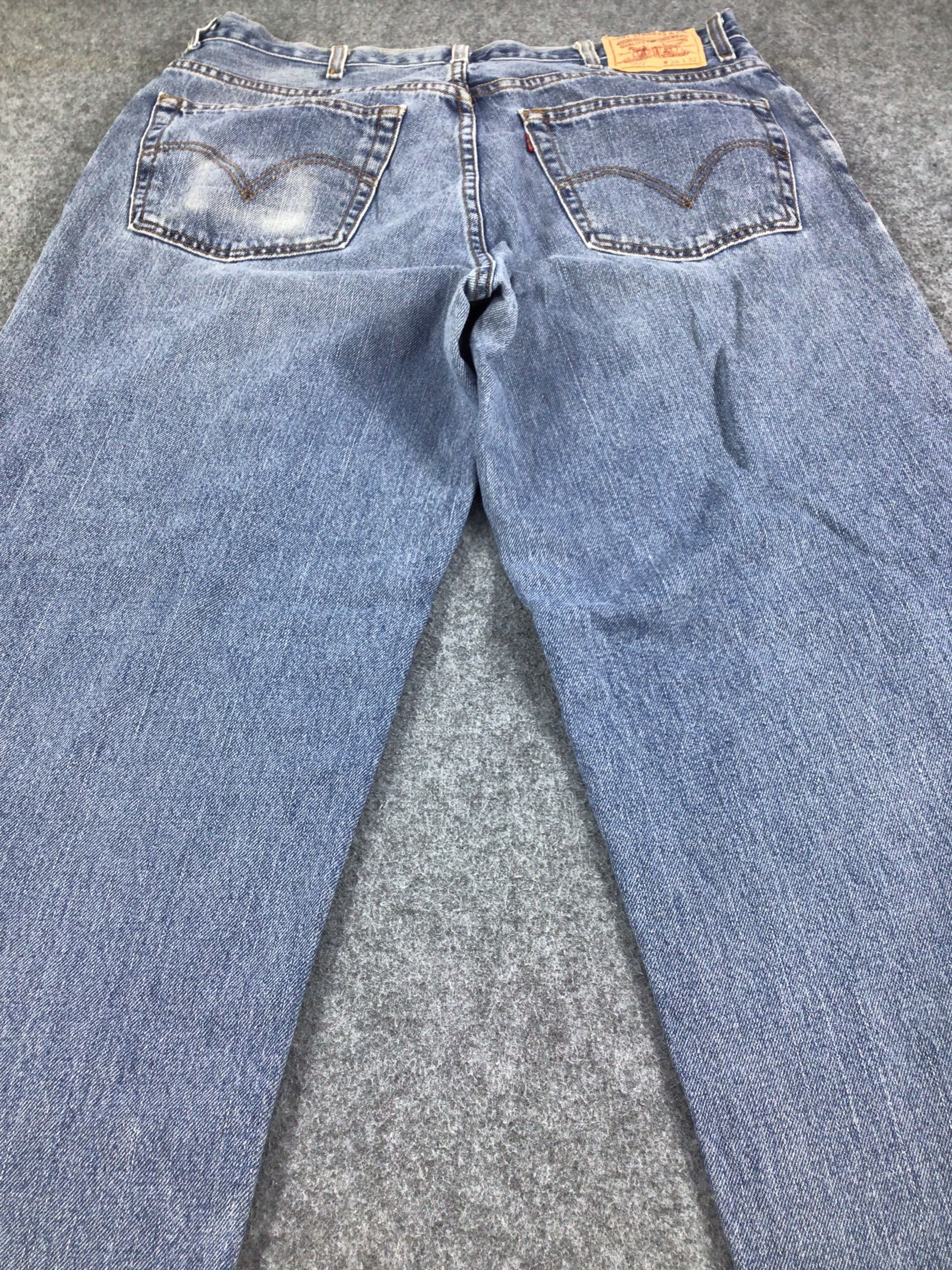 Levi's Vintage Levis 560 Jeans Medium Wash Denim -J814 Size US 38 / EU 54 - 4 Thumbnail
