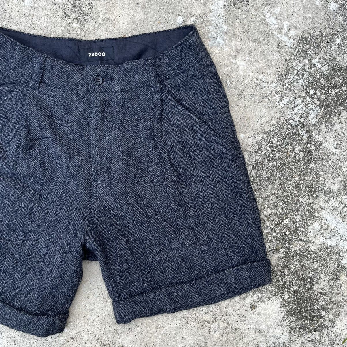 CABANE de ZUCCa × Issey Miyake × Vintage Zucca wool shorts pants Size US 30 / EU 46 - 2 Thumbnail