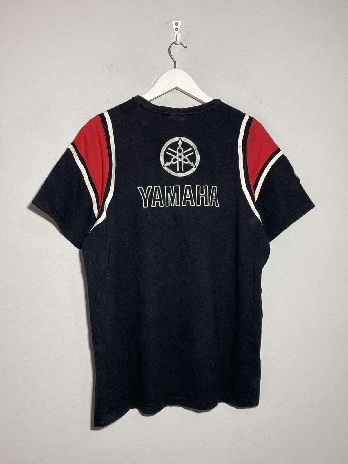Yamaha 🔥 VINTAGE YAMAHA RACING SHIRT RED PANELS MOTOGP ENERGY VIBES Size US L / EU 52-54 / 3 - 2 Thumbnail