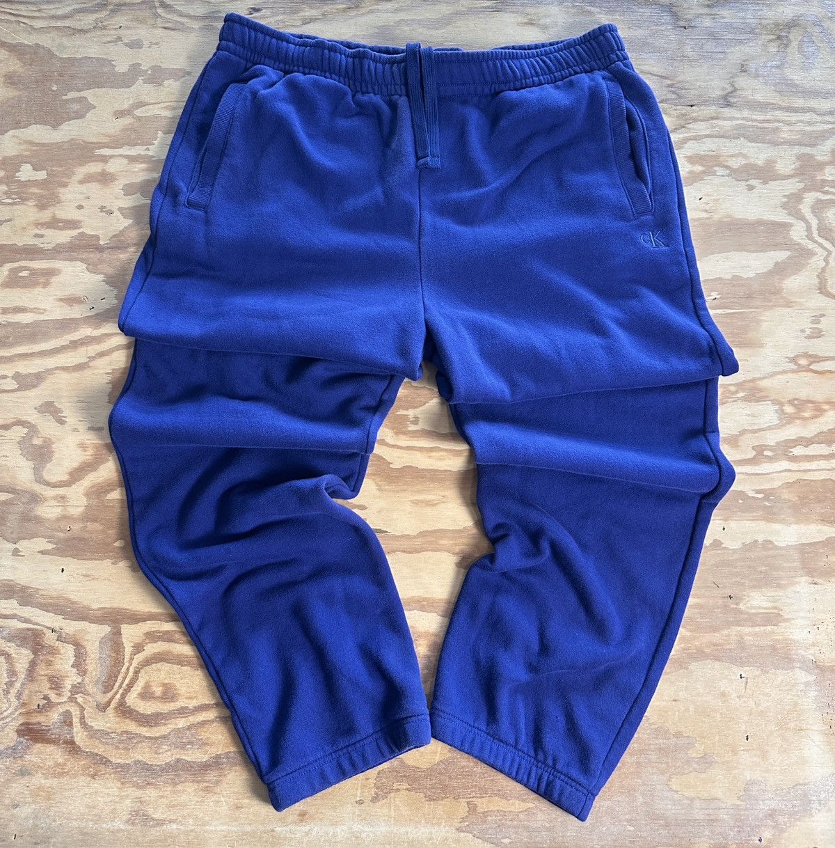 Calvin Klein Blue Calvin Klein Jogger Sweatpants Size US 38 / EU 54 - 1 Thumbnail