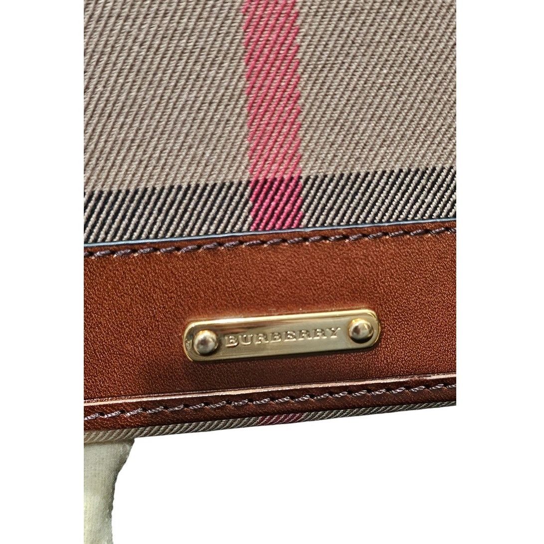 Louis Vuitton Burberry House Check Fabric & Leather Leighton Wallet Size ONE SIZE - 3 Thumbnail