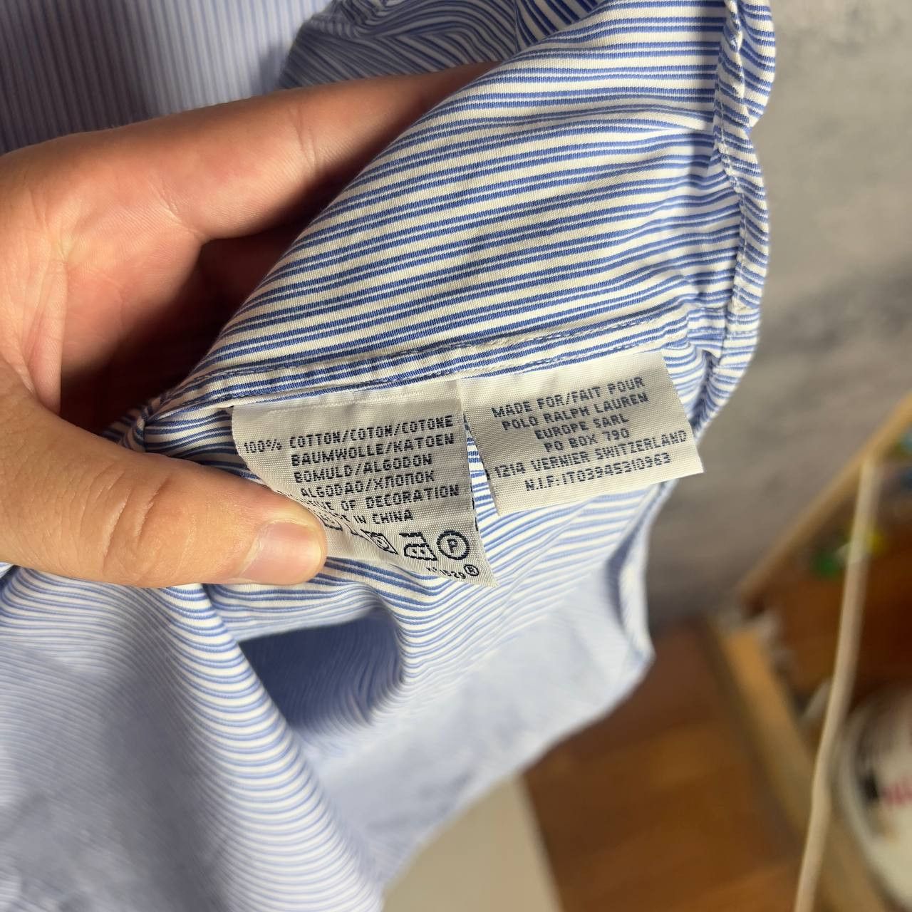 Polo Ralph Lauren Polo Ralph Lauren Shirt Men's Size L Cotton Short Sleeve` Size US L / EU 52-54 / 3 - 5 Thumbnail