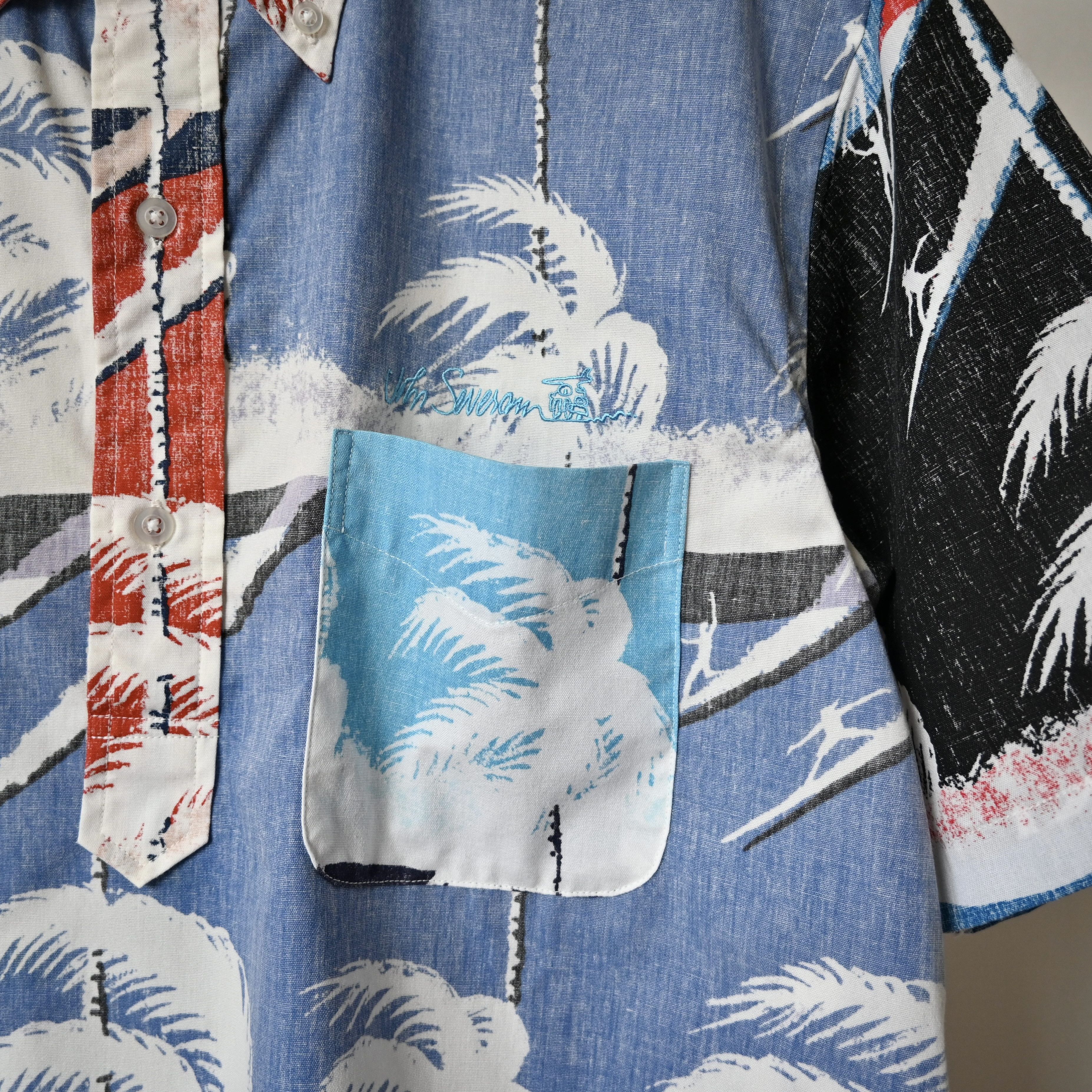 Sun Surf John Severson by Sun Surf crazy color Hawaiian BD shirt Size US L / EU 52-54 / 3 - 8 Thumbnail