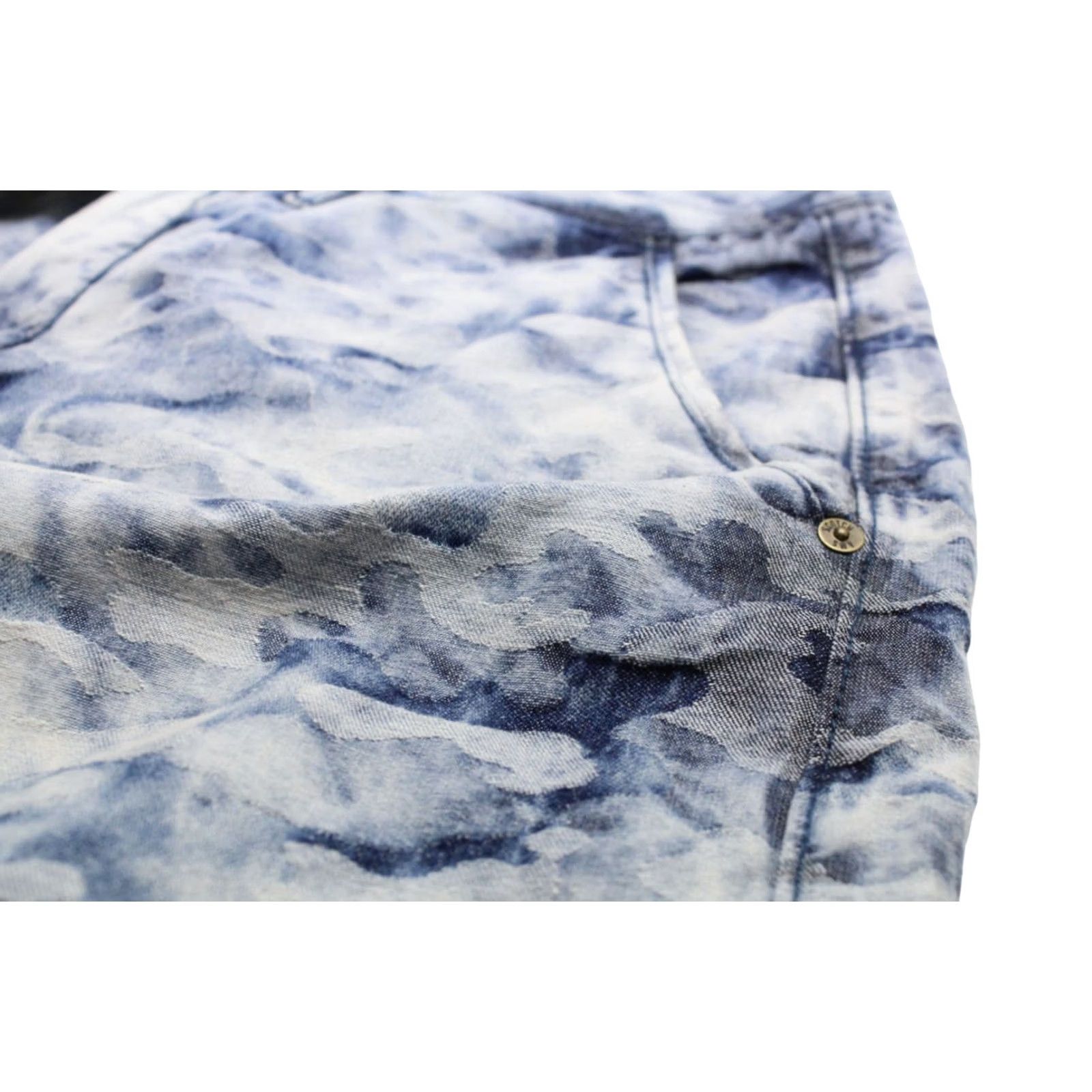 Scotch & Soda SCOTCH & SODA Shorts Men's W28 Blue Patterned Zip Fly Casual Size US 28 / EU 44 - 6 Thumbnail