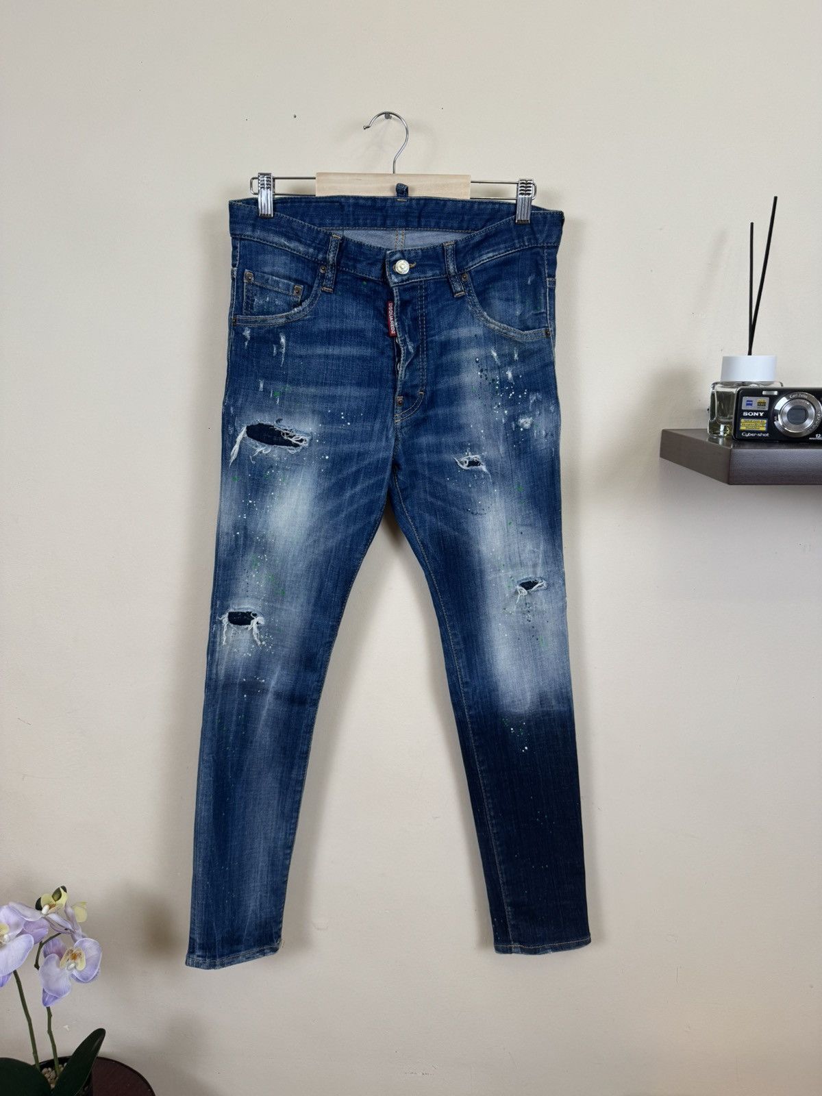 Dsquared2 Dsquared2 Jeans Men Slim Blue 46 Denim Luxury Size US 28 / EU 44 - 2 Thumbnail