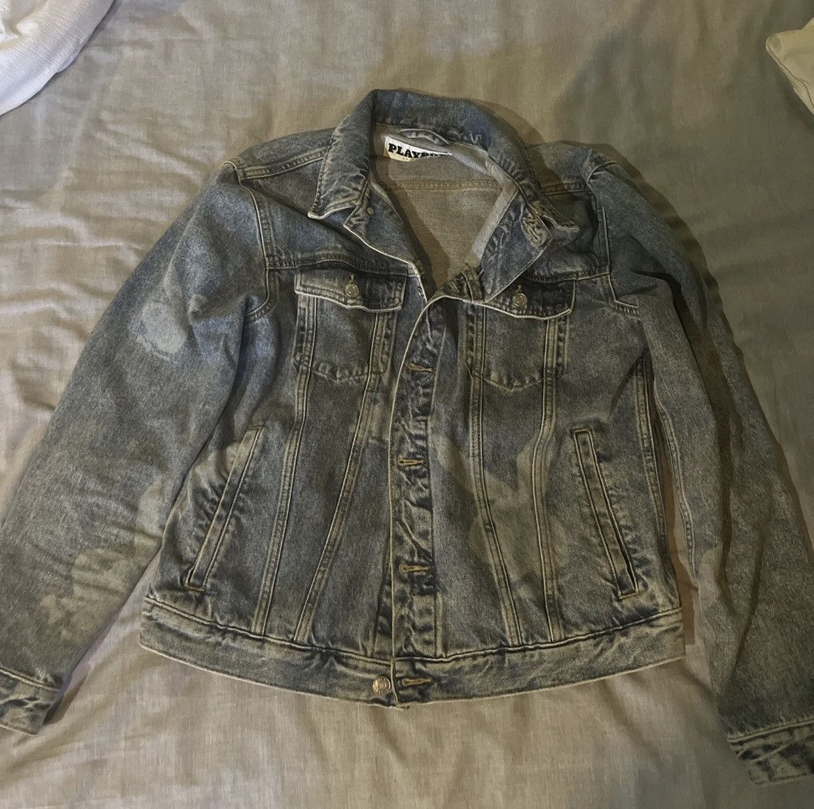 Pacsun Pacsun Playboy Denim Jean Jacket | Grailed