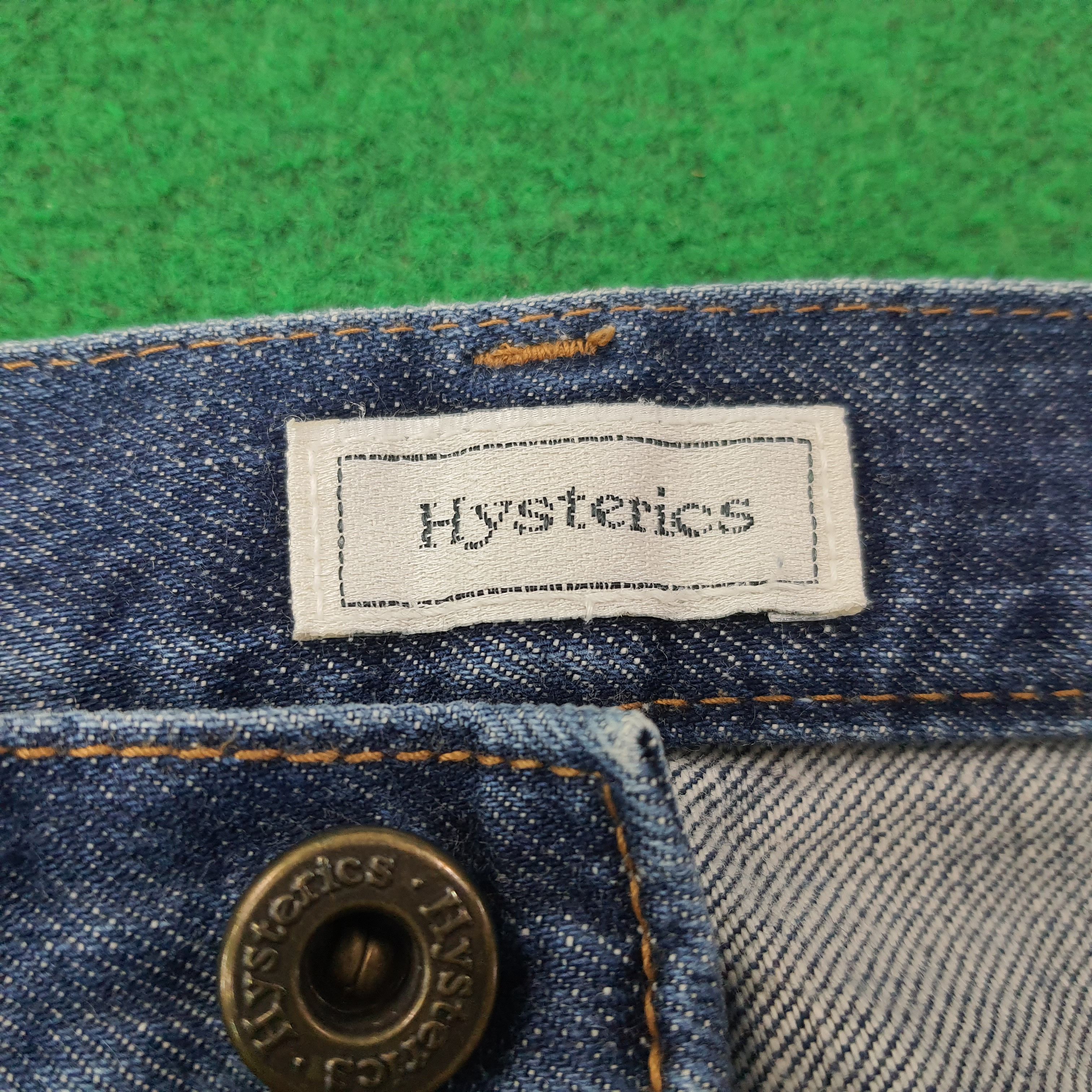 Hysteric Glamour Vintage Hysteric Raiders Japan Custom Logo Jeans C265N34 Size 27" / US 4 / IT 40 - 8 Thumbnail