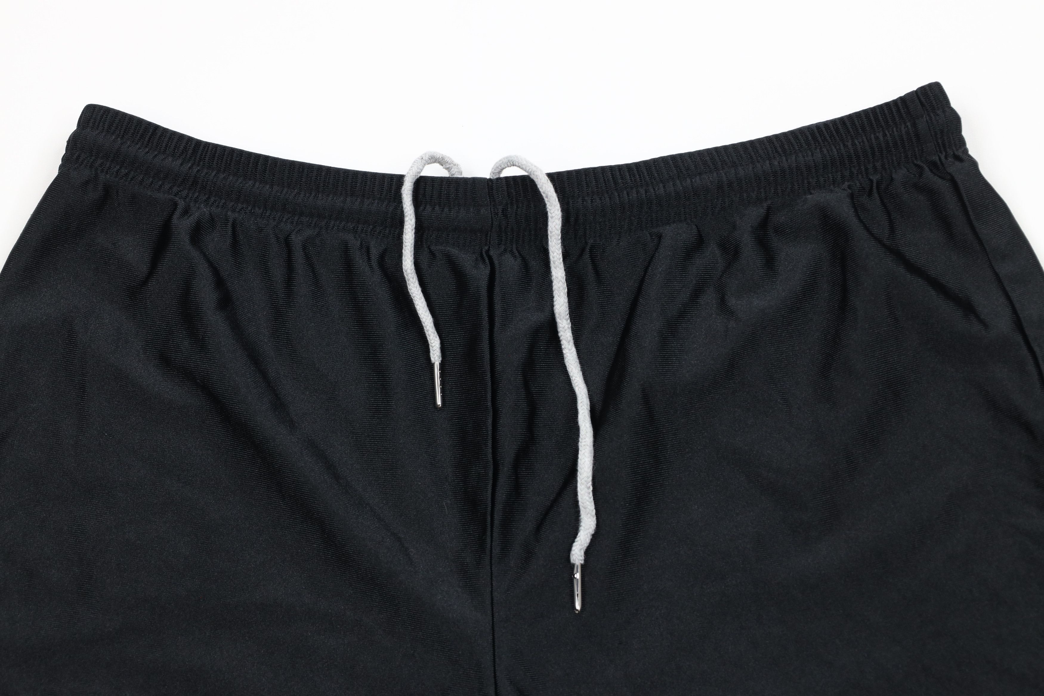 Nike × Vintage Vintage 90s Nike Mini Swoosh Gym Basketball Shorts Black USA Size US 34 / EU 50 - 2 Thumbnail