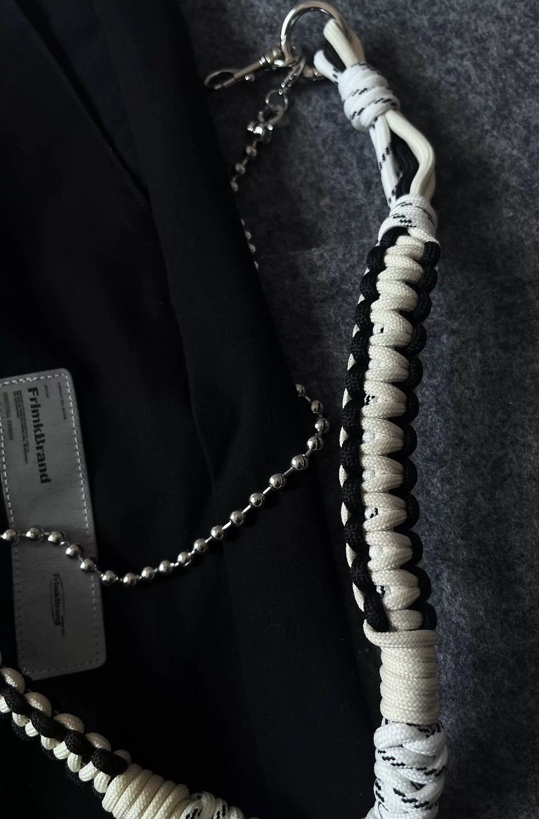 Other Streetwear braided rope double layer punk wallet chain Size ONE SIZE - 4 Thumbnail