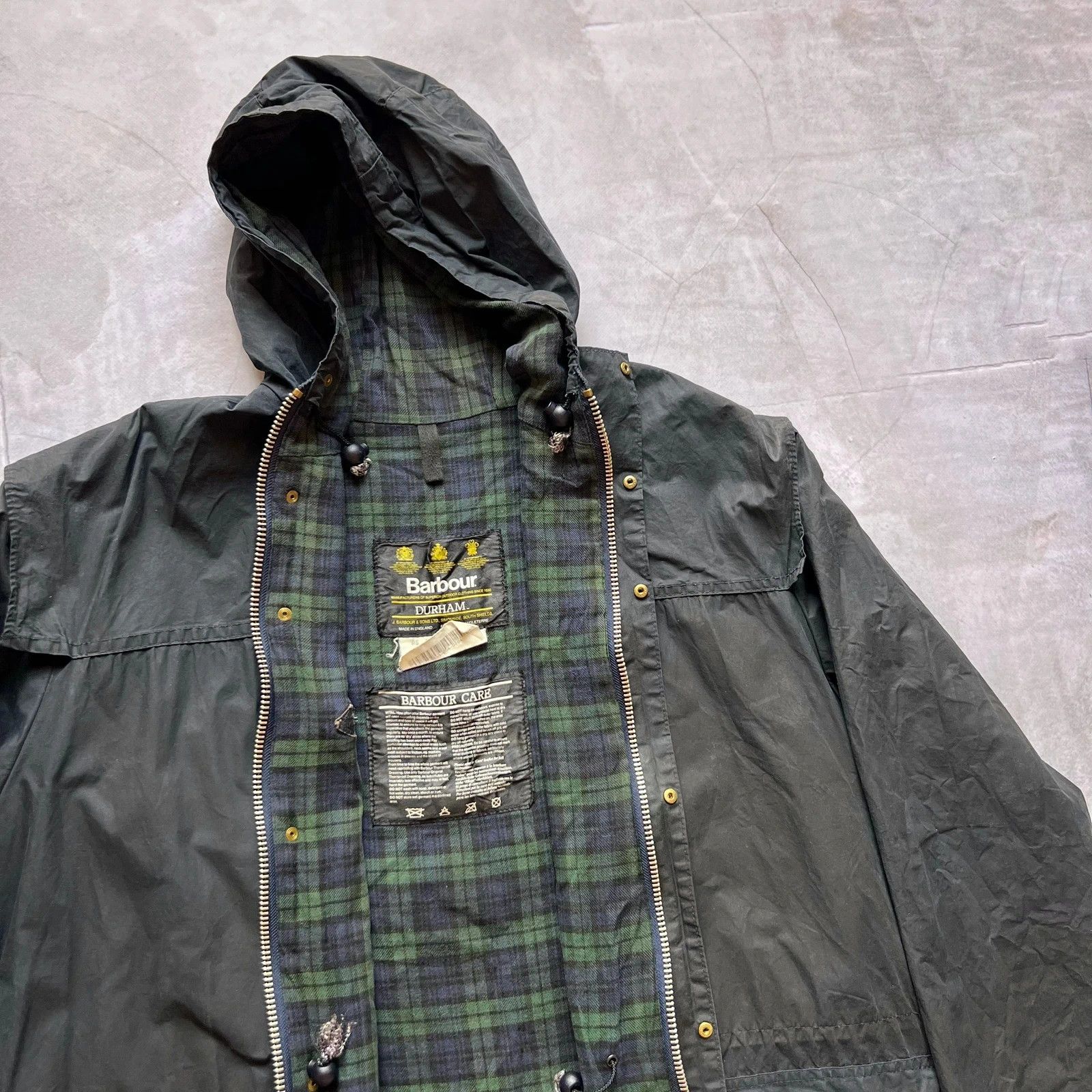 Barbour vintage Barbour Durham waxed parka jacket coat wax Bedale Size US XL / EU 56 / 4 - 8 Thumbnail