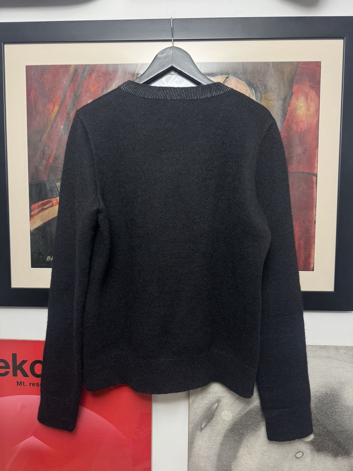Saint Laurent Paris FW17 Saint Laurent Paris Mohair Knit Handsome Face Designer Size US M / EU 48-50 / 2 - 7 Thumbnail