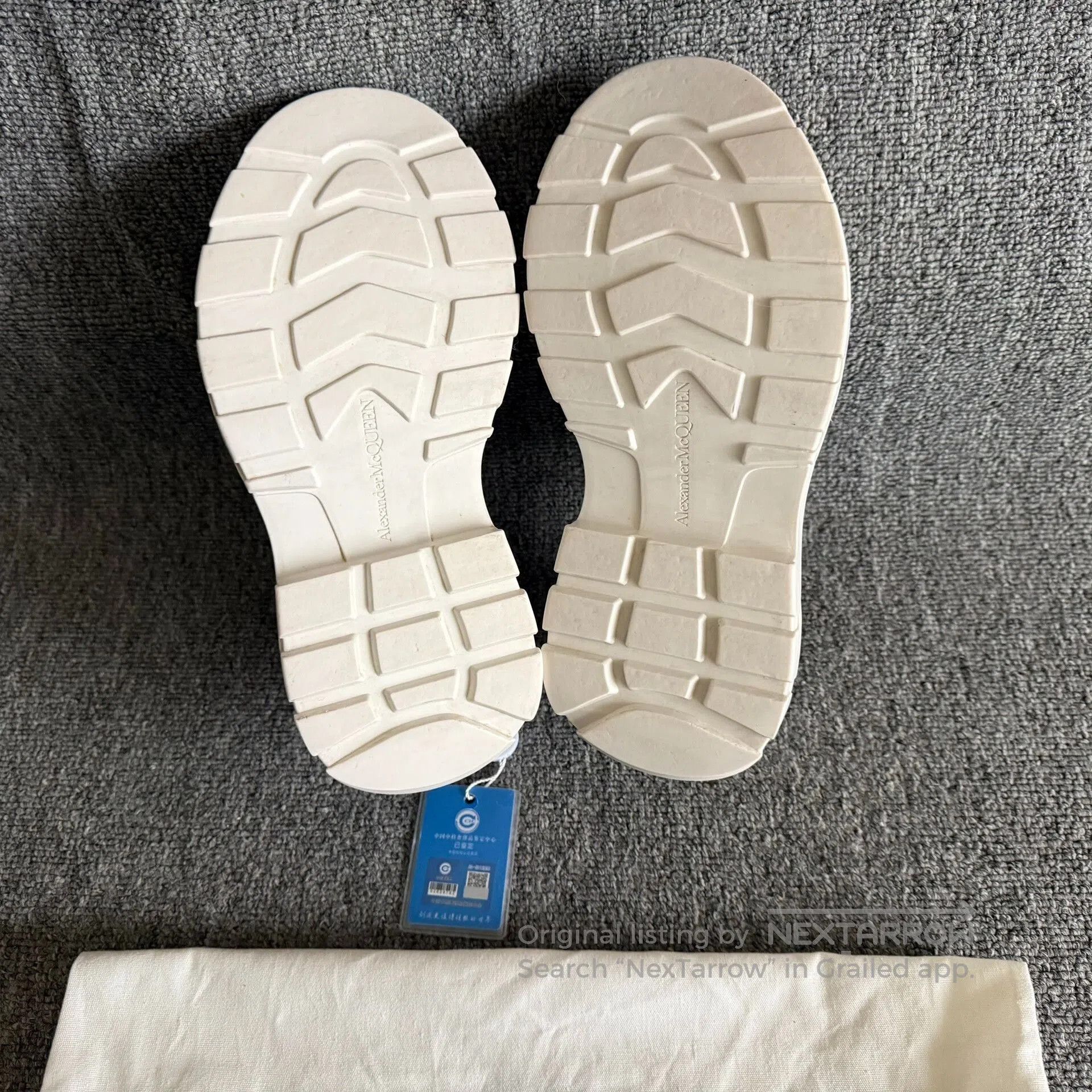 Alexander McQueen Alexander McQueen Platform Canvas Shoes. Size US 5 / IT 35 - 7 Thumbnail