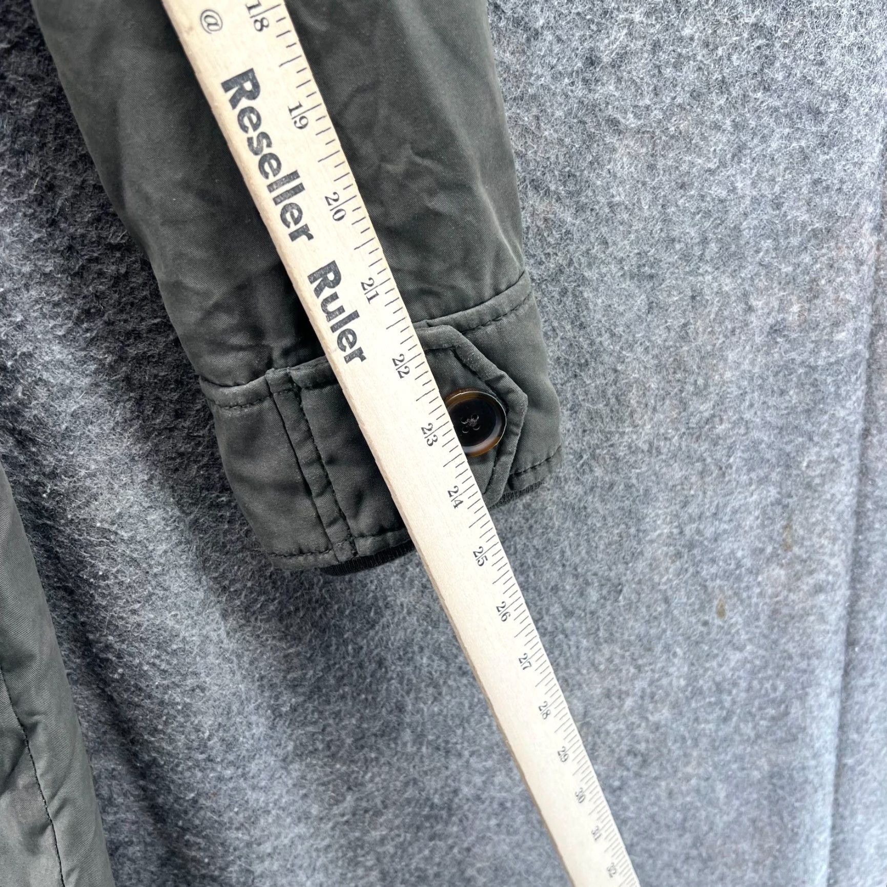 Abercrombie & Fitch Abercrombie & Fitch Parka Jacket Womens Small Green Olive Hooded Lined Vintage Size S / US 4 / IT 40 - 4 Thumbnail