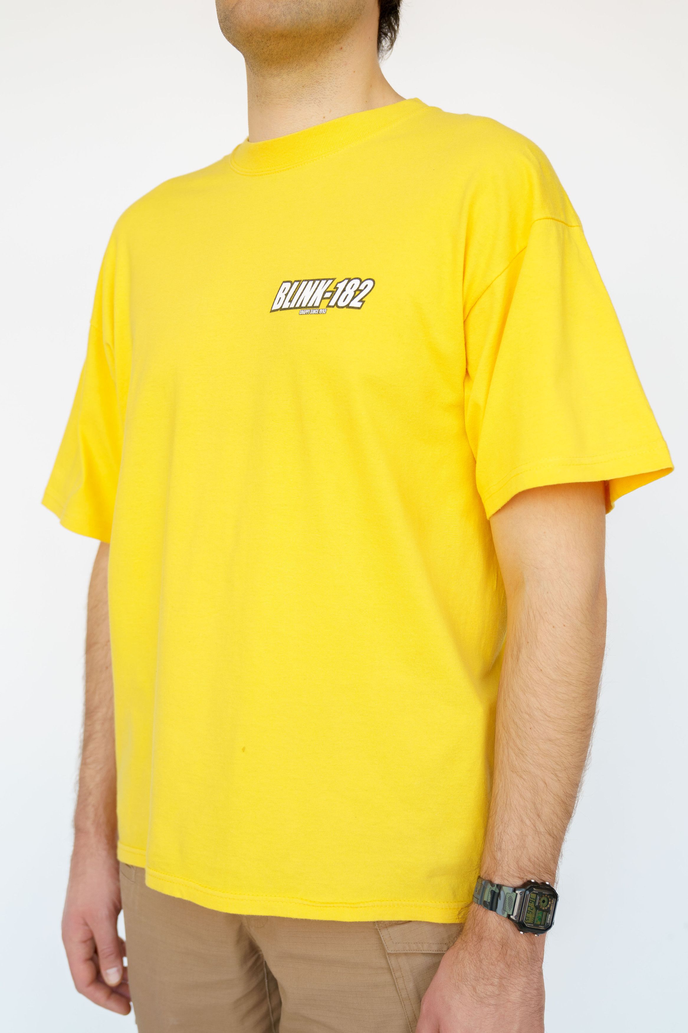 Band Tees × Vintage Vintage Blink-182 Crappy Since 1992 T-shirt Size US XL / EU 56 / 4 - 2 Thumbnail