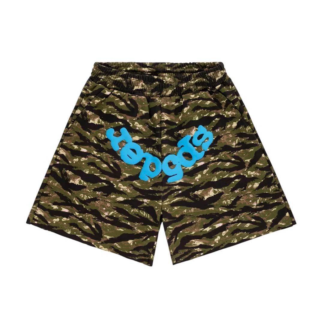 Sp5der OG Web V2 Tiger Camo Sweatshort Size US 30 / EU 46 - 1 Thumbnail