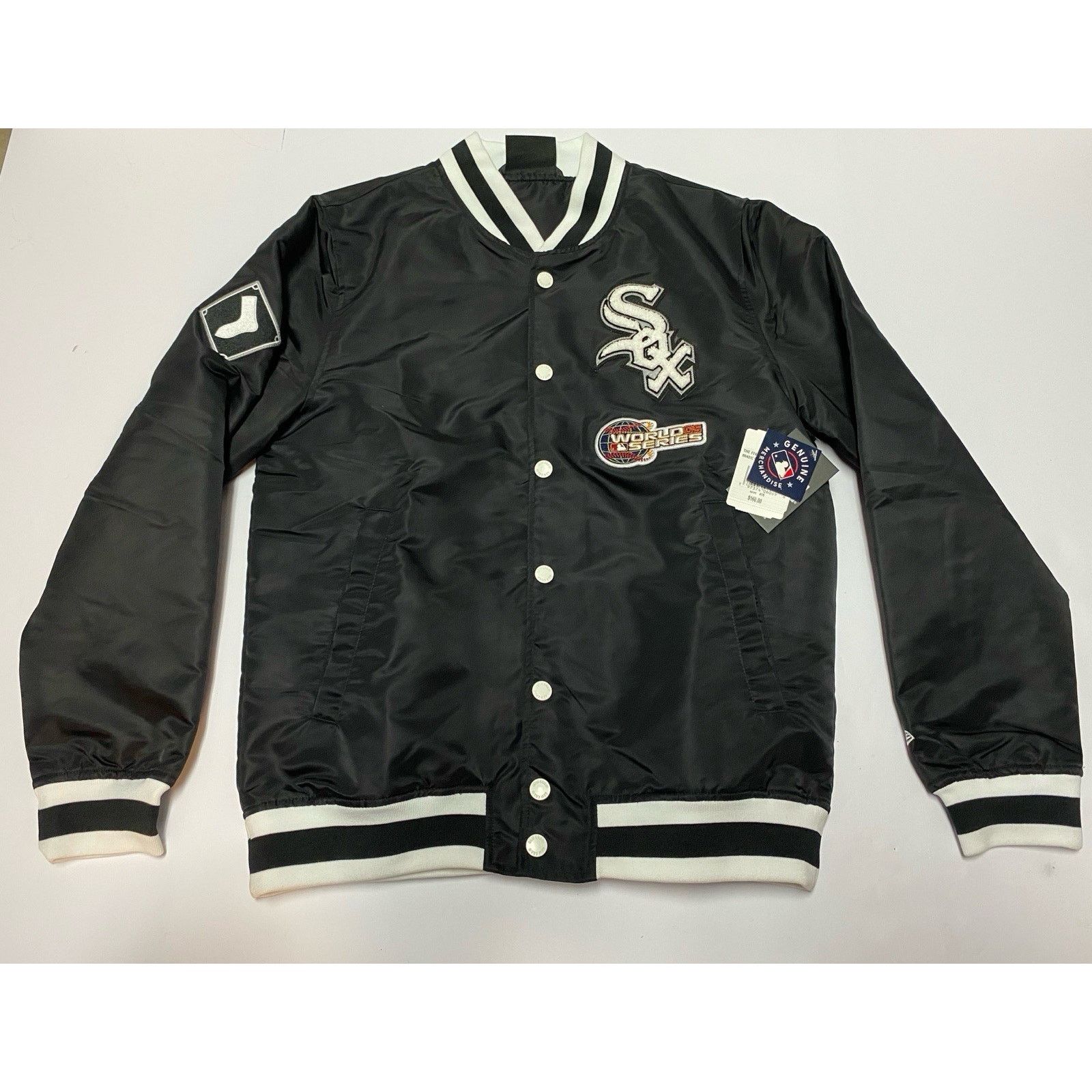 Alpha Industries New Era CHICAGO WHITE SOX Bomber Jacket Mens Sz Medium. NWT! Size US M / EU 48-50 / 2 - 1 Thumbnail