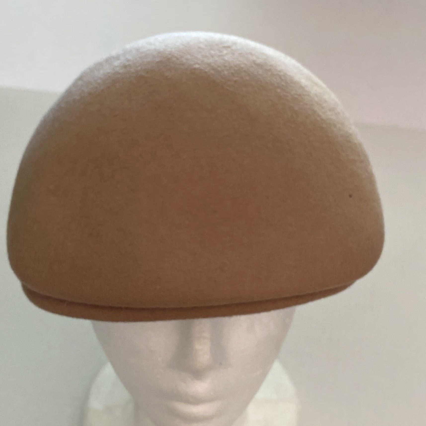 Vintage VINTAGE Genuine Felts Newsboy Cap Men M Wool Felt Brown Size ONE SIZE - 2 Thumbnail