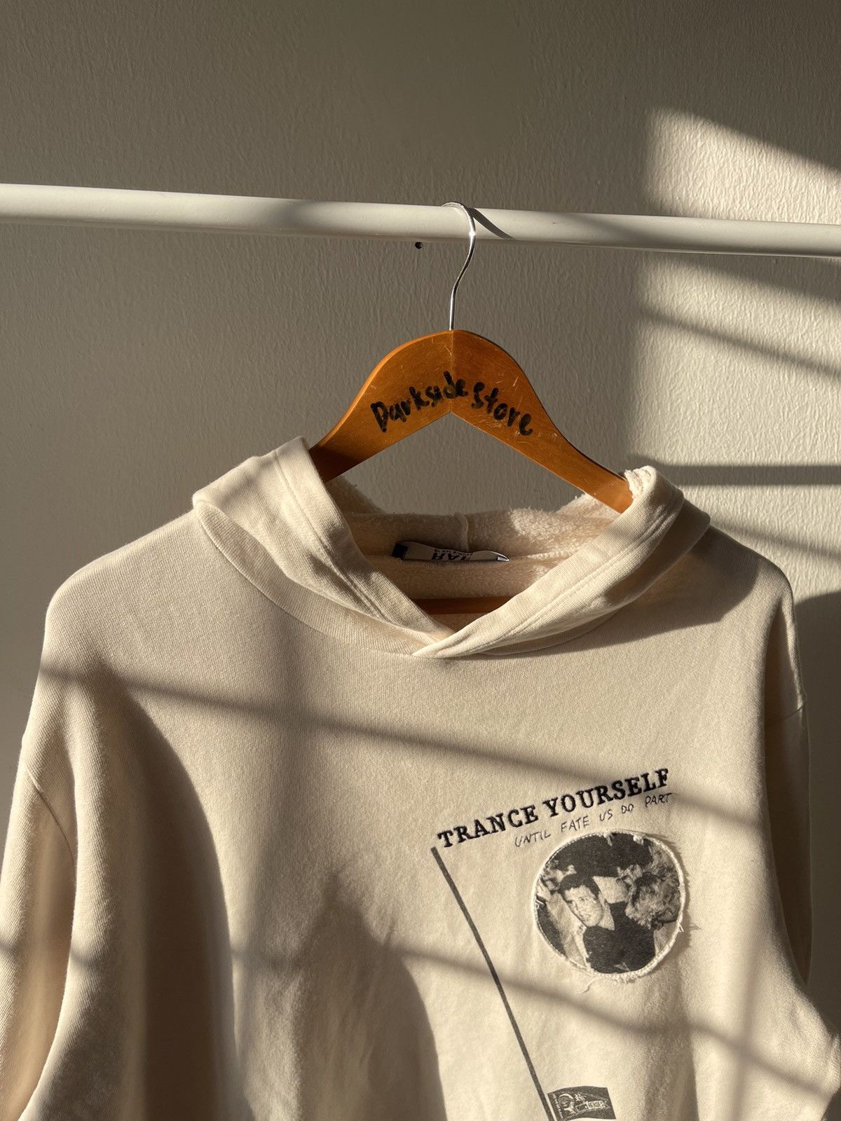 Raf Simons 2006 Raf Simons Trance Yourself ‘Ashes Heroes’ Hoodie Size US XL / EU 56 / 4 - 6 Thumbnail