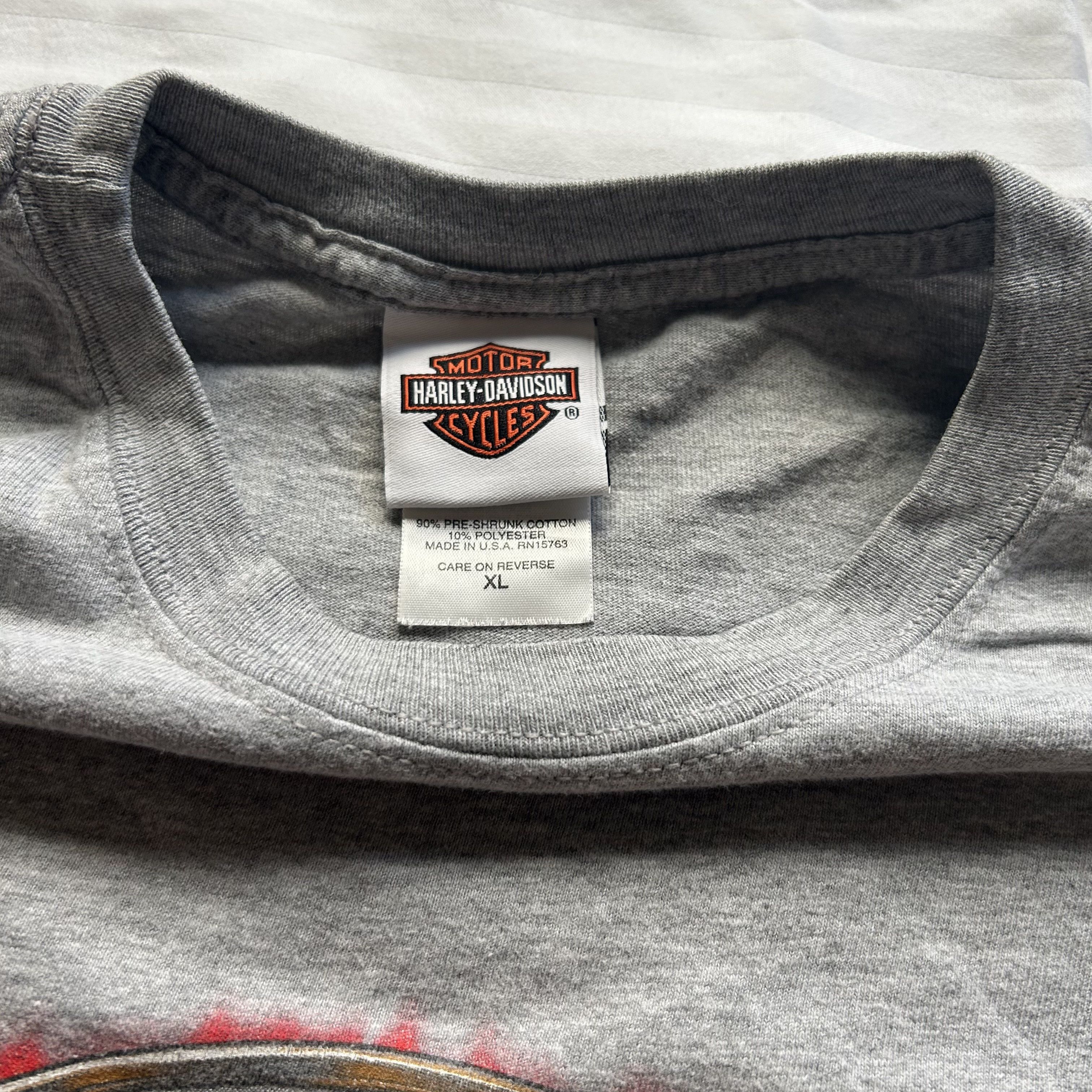 Harley Davidson Vintage Y2K Harley Davidson Sturgis Cutoff (XL) Size US XL / EU 56 / 4 - 4 Thumbnail