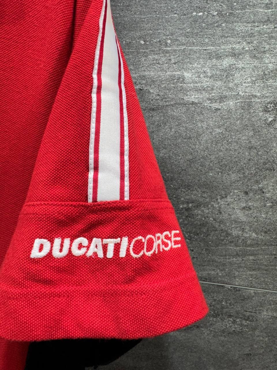 Ducati DUCATI Corse Vintage Polo Shirt Halmstad Gustav Rare Men’s Size US XL / EU 56 / 4 - 7 Thumbnail